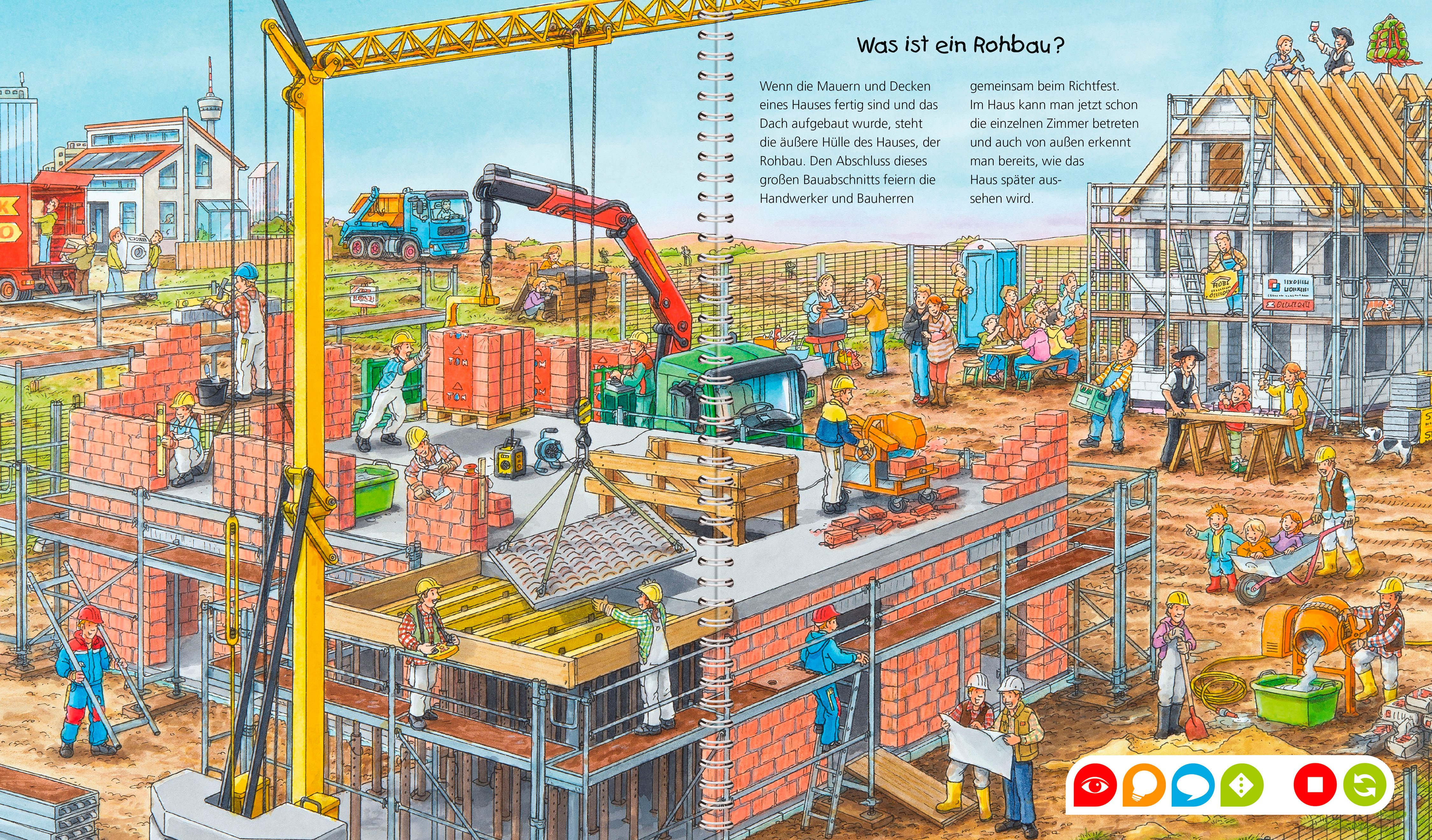Ravensburger Kinderbuch tiptoi® Wieso? Weshalb? Warum? Komm mit auf die Baustelle