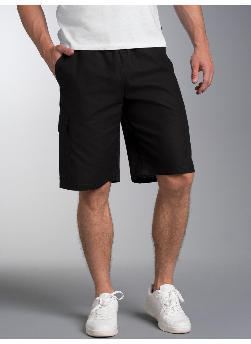 Trigema Jerseyhose TRIGEMA Cargo-Bermuda aus 100% Baumwolle (1-tlg)