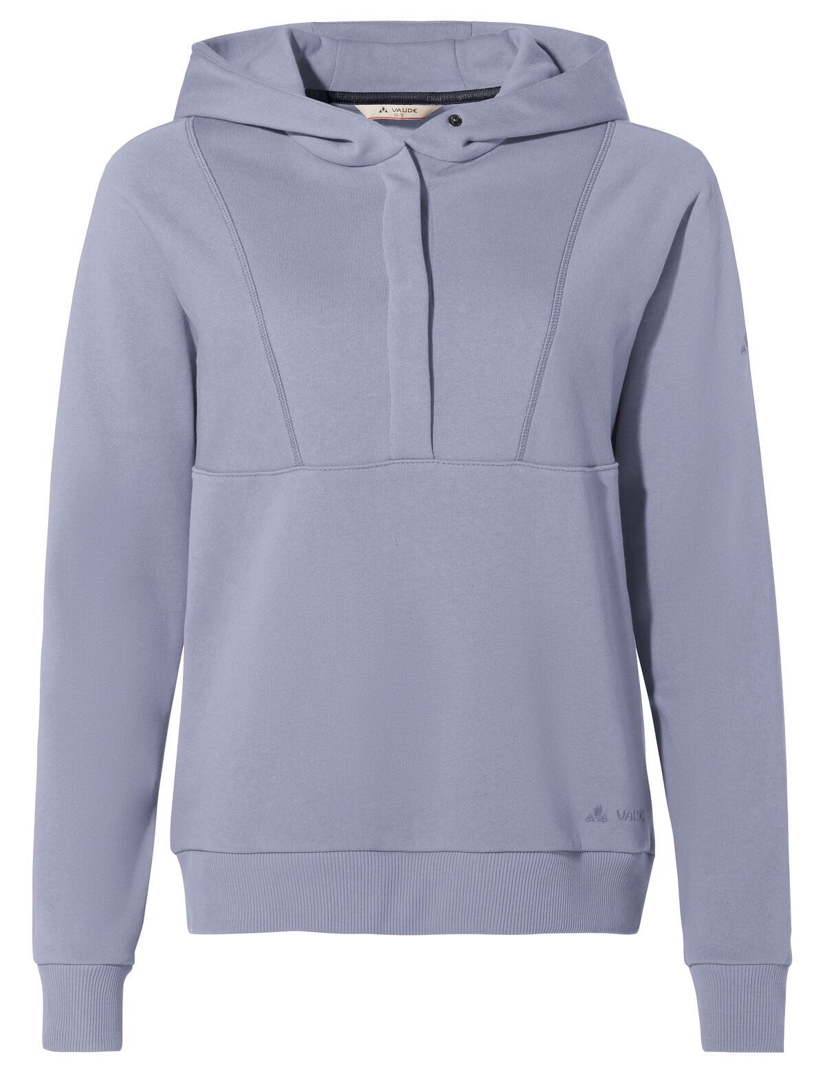 VAUDE Rundhalspullover Women's Manukau Hoody IV (1-tlg) sportiver Damen Kapuzenpullover für Alltag und Freizeit