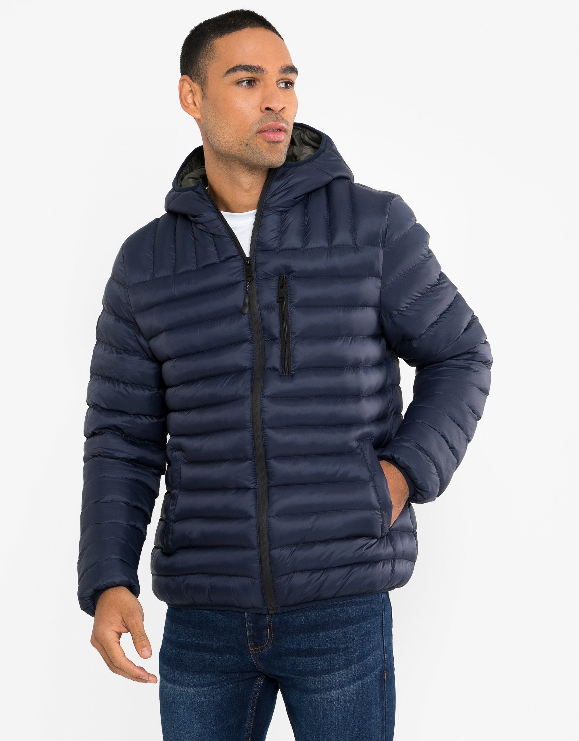 Threadbare Dunkelblau/Navy Fetlar Outdoorjacke