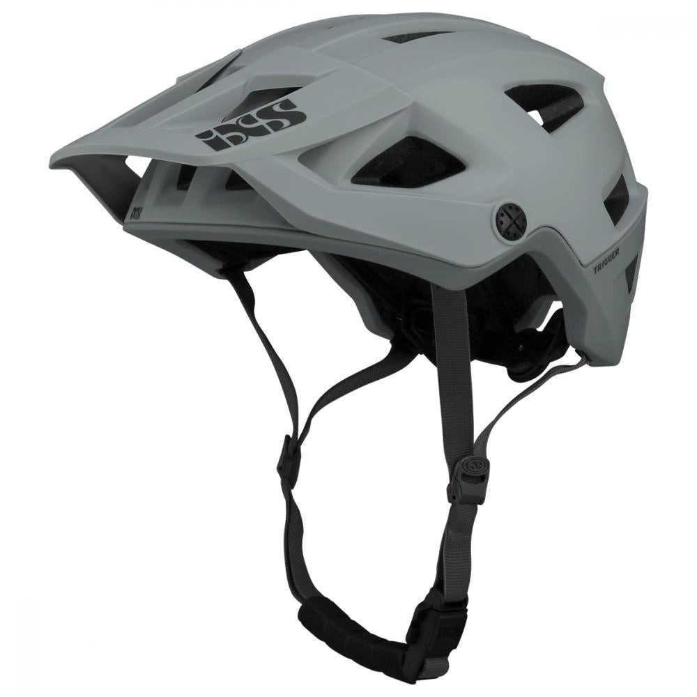 IXS Fahrradhelm iXS Fahrradhelm Trigger AM grau, M/L 58-62cm, All-Mountain-Helm mit In