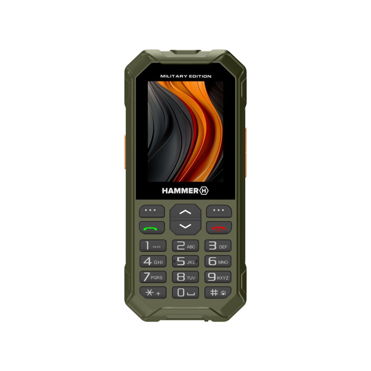 Hammer HAMMER 6 LTE ME Outdoor Tastenhandy Dual SIM Grün Smartphone