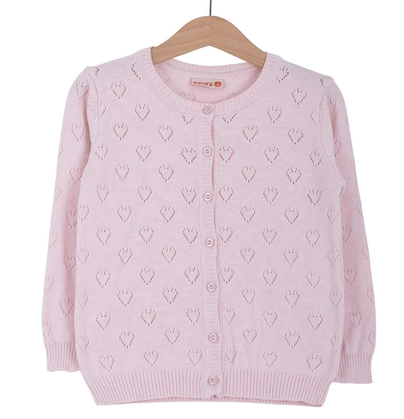 Cardigan Kinder Strickjacke/Cardigan für 5-8 Jahre, Leicht und Pflegeleicht