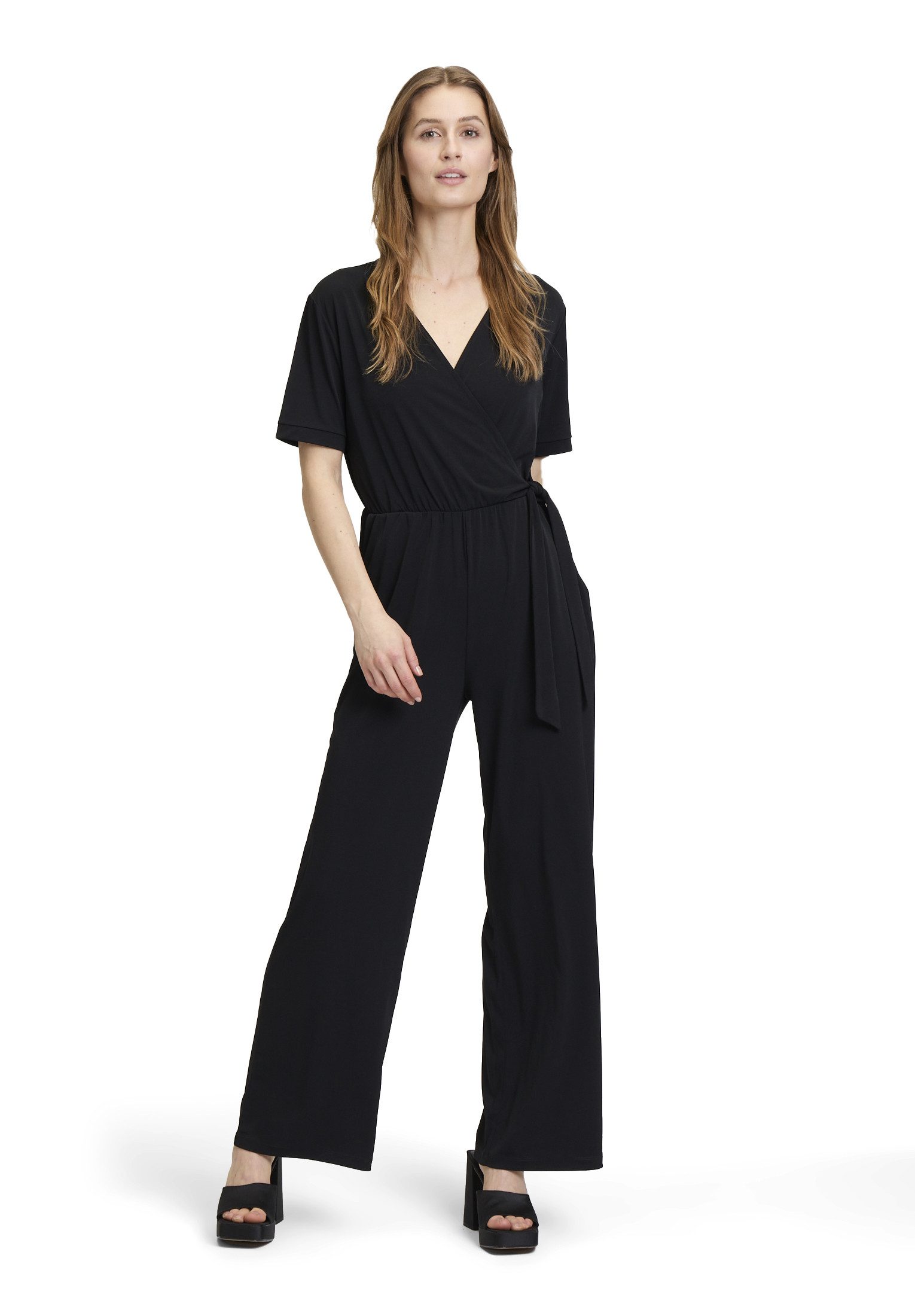 Cartoon Overall Cartoon Jumpsuit mit Bindegürtel (1-tlg) Design