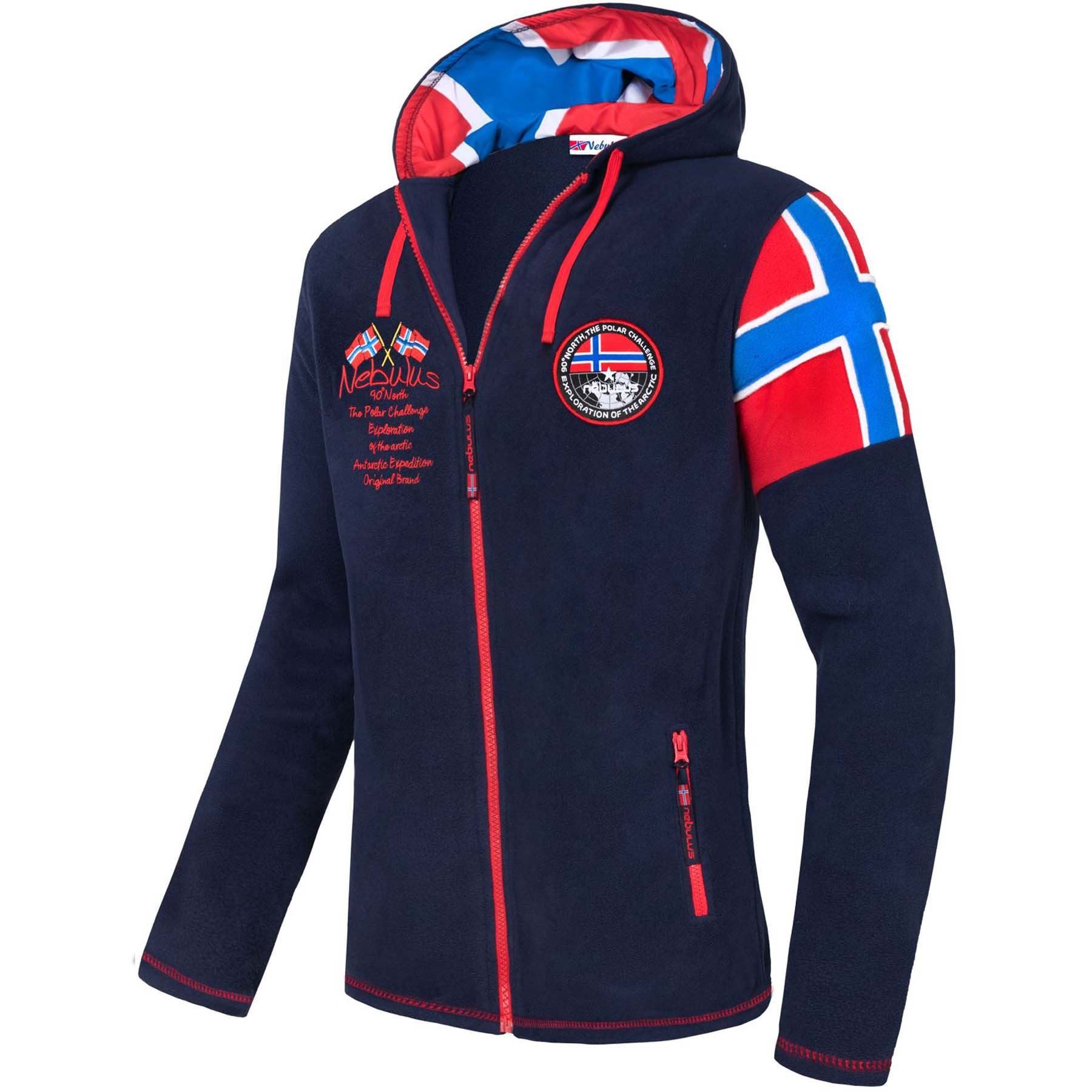 Fleecejacke KINLEY, Q1735 - Herren, navy, L