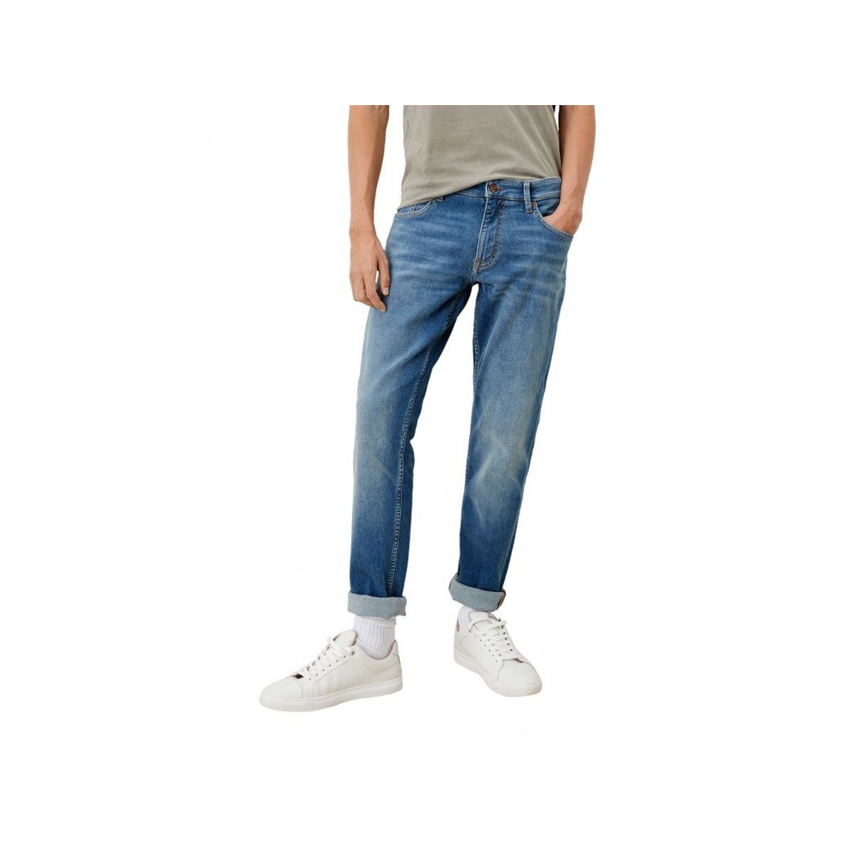 s.Oliver (1-tlg) blau 5-Pocket-Jeans