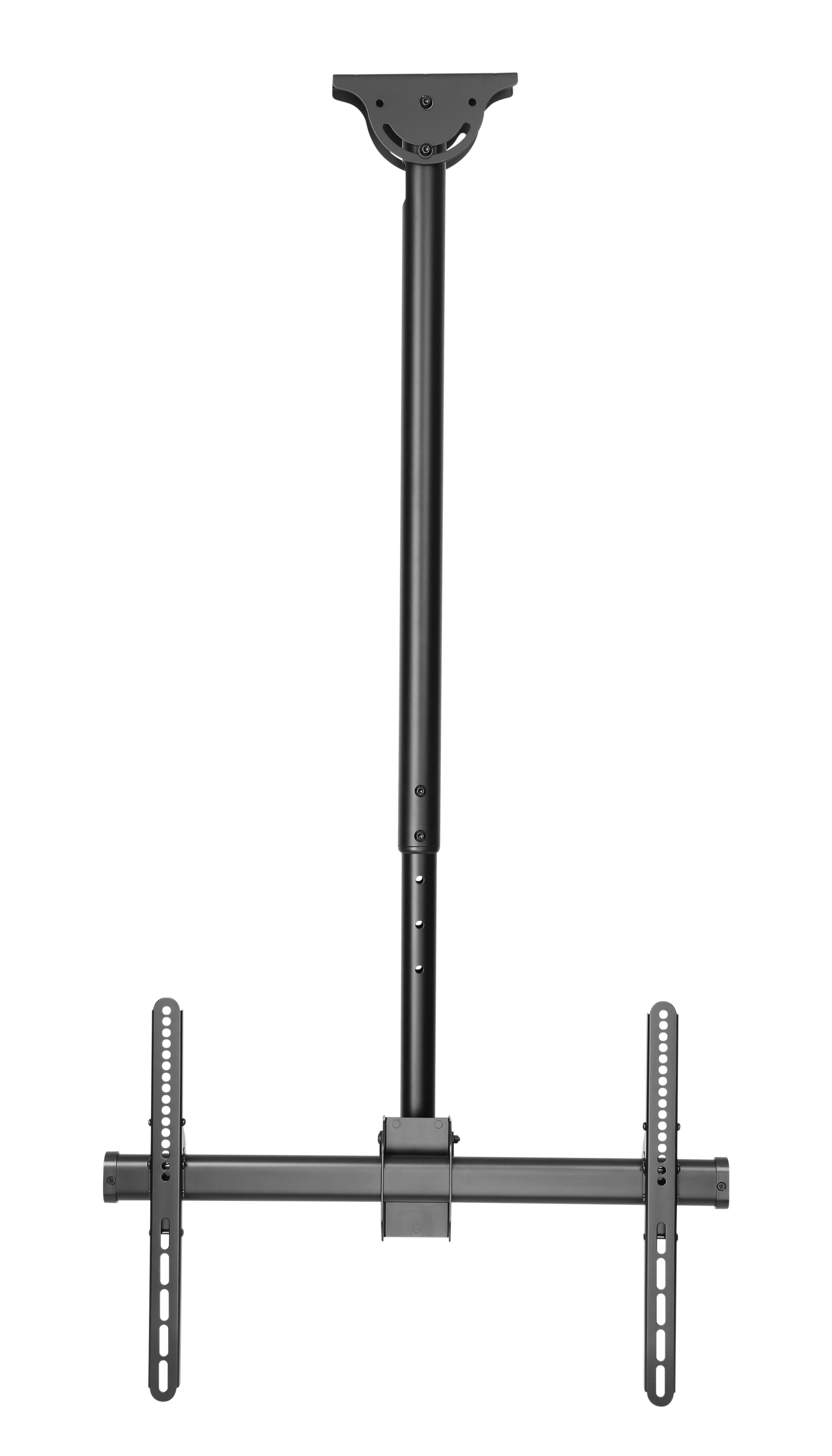 Xantron TV-Deckenhalterung für Monitore 37-70", schwenkbar, neigbar, drehbar, DEHA-946L, (bis 70 Zoll, höhenverstellbar (106-156cm), schwarz, VESA bis 600x400, für Flat & Curved)