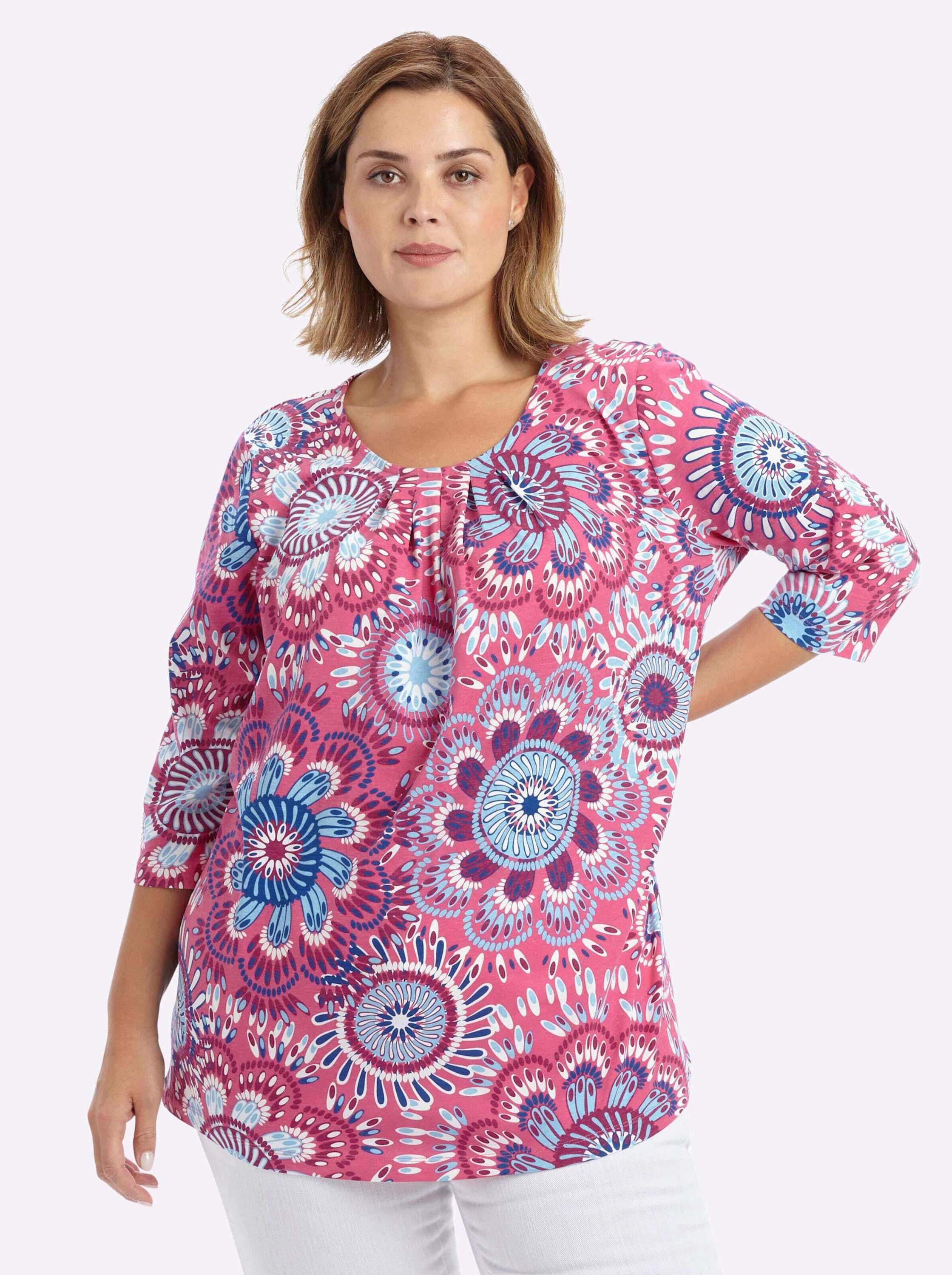 T-Shirt Longshirt 3/4-Arm