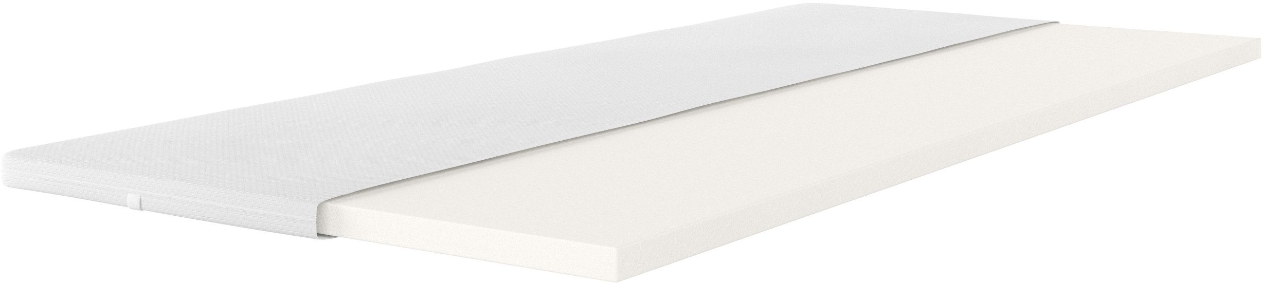 OTTO home, Topper Queens, für Matratzen & Boxspringbetten in 90x200 und weiteren Größen, 5 cm hoch, Viscoschaum, Visco-Topper mit feuchtigkeitsregulierendem TENCEL™ Lyocell-Bezug