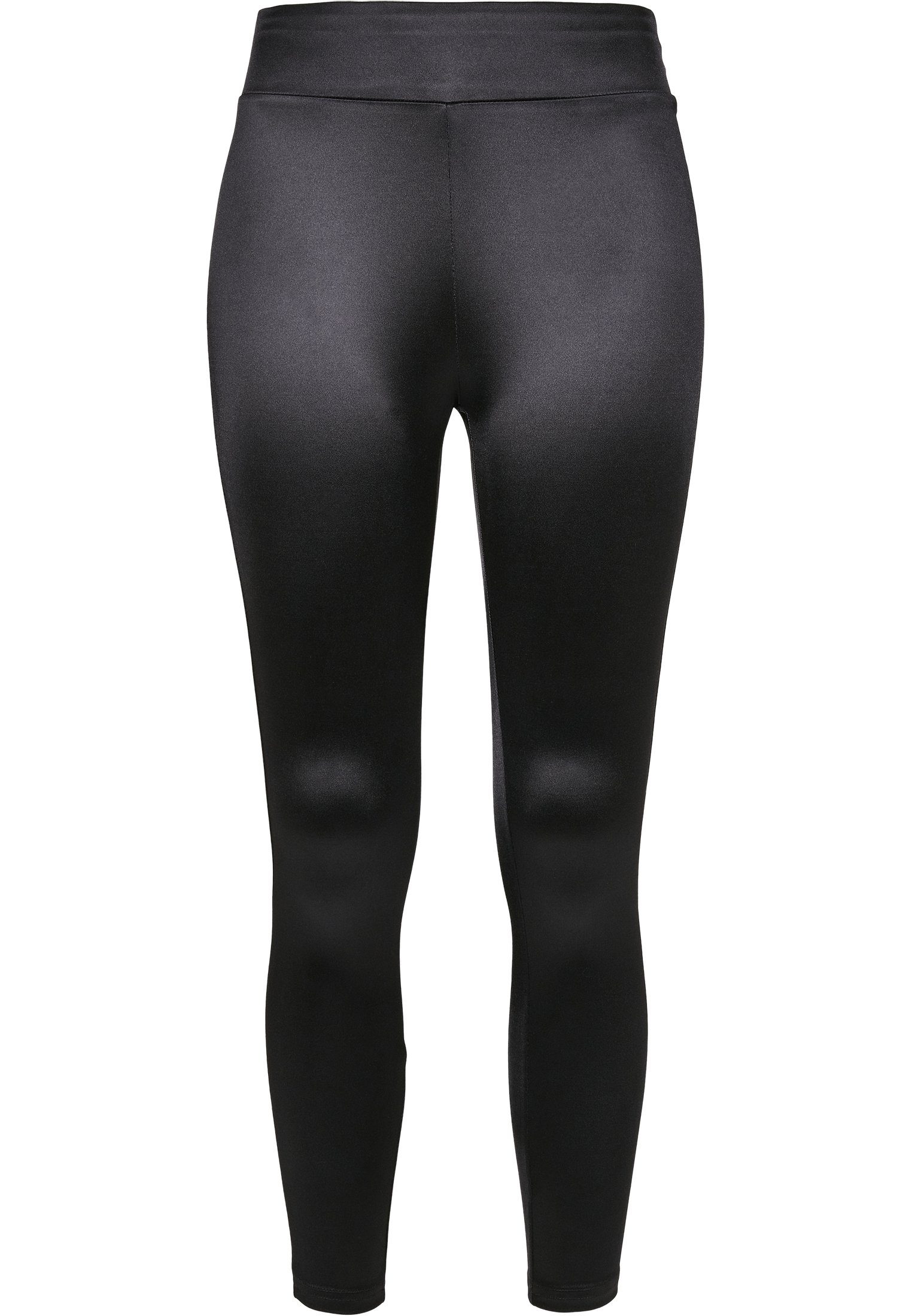 URBAN CLASSICS Leggings Frauen High Waist Leggings Ladies Shiny (1-tlg)