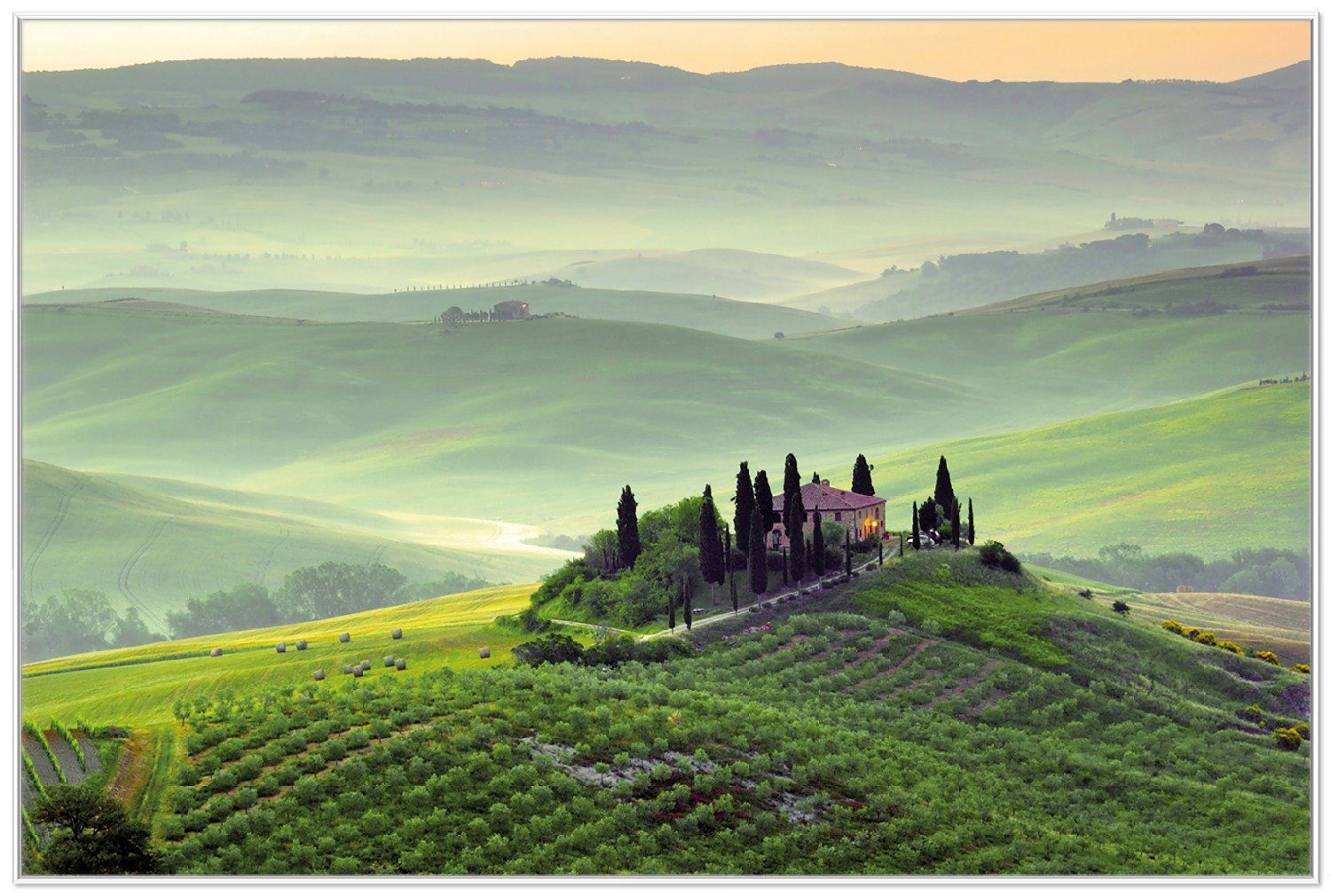 Wallario Poster, Toskana in Italien, in günstig online kaufen