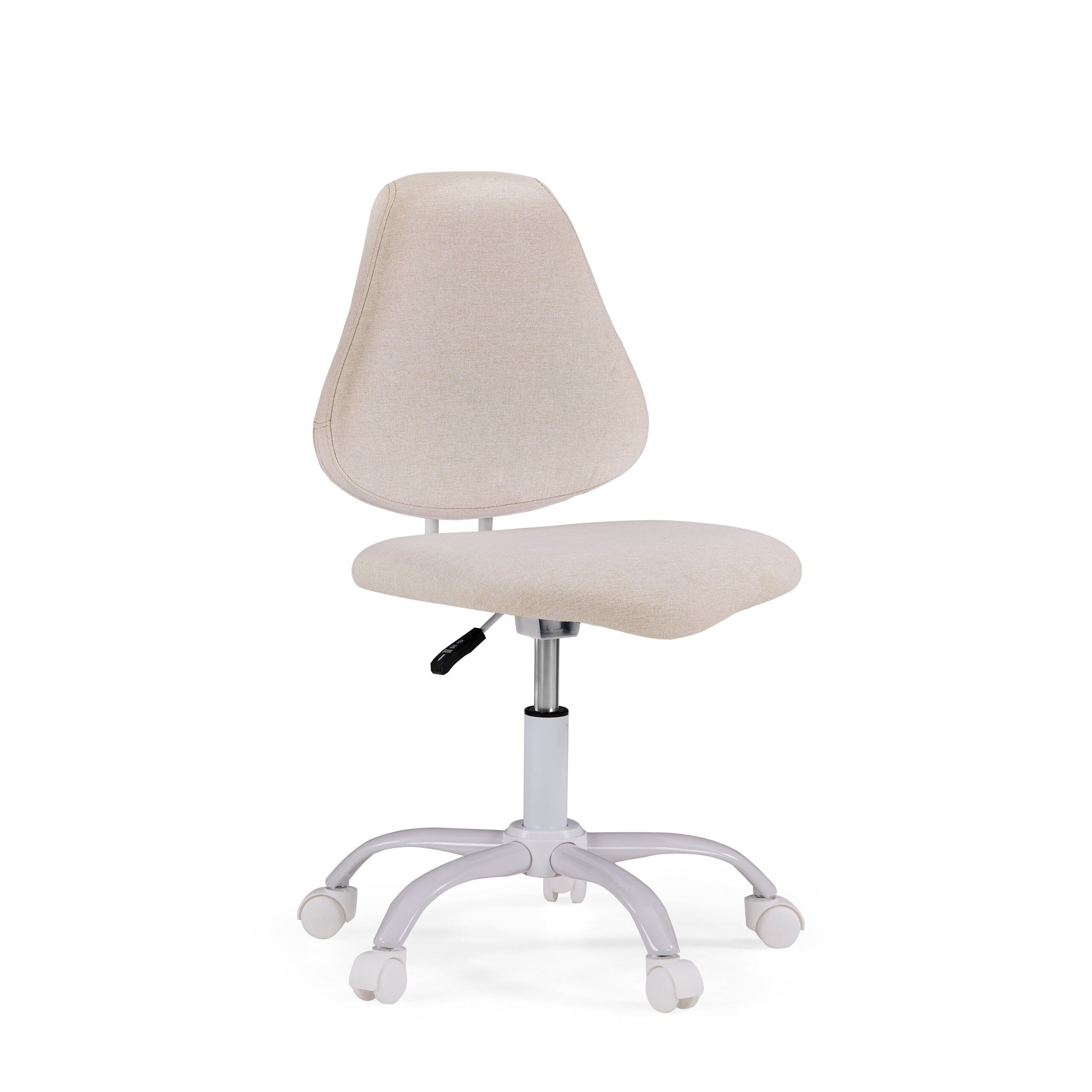 hjh OFFICE Drehstuhl Kinderdrehstuhl Lumikid Stoff ohne Armlehnen (1 St), Kinder Bürostuhl mitwachsend, ergonomisch