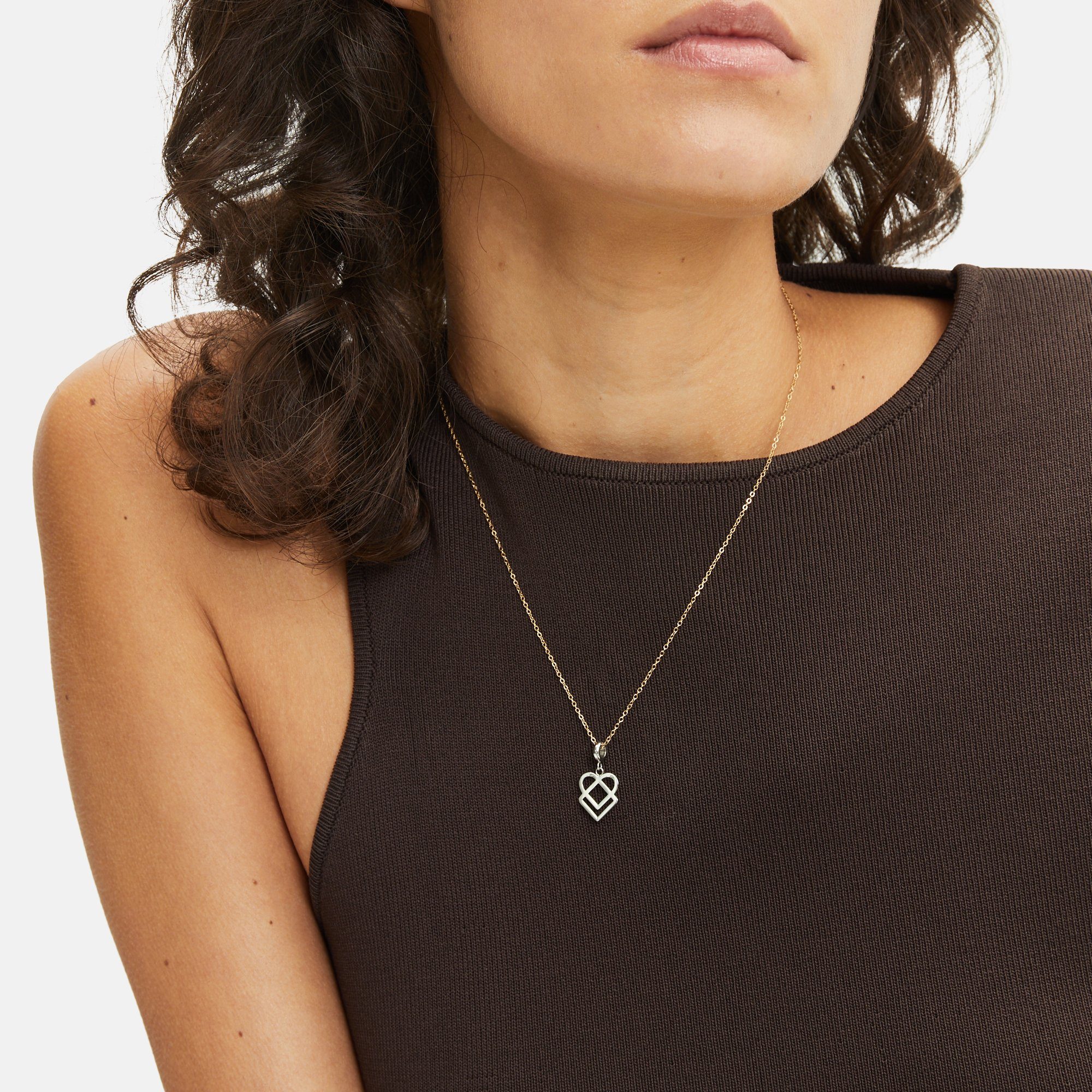 Liebeskind Berlin Kettenanhänger Loving Edelstahl günstig online kaufen