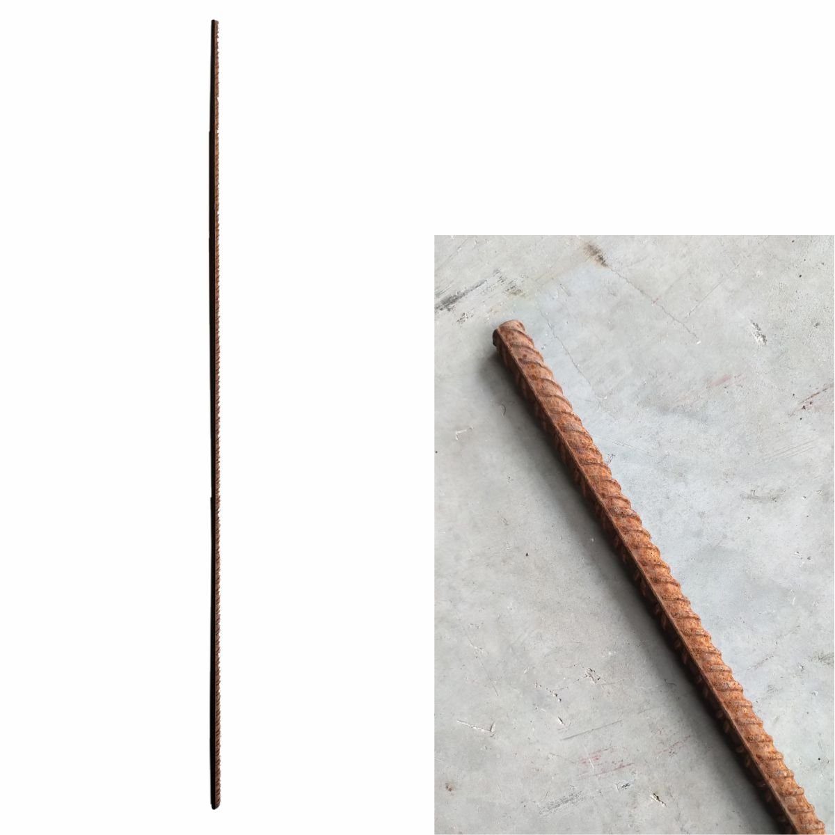 440s Gartenfigur 440s Rost-Metallstab 110cm lang günstig online kaufen