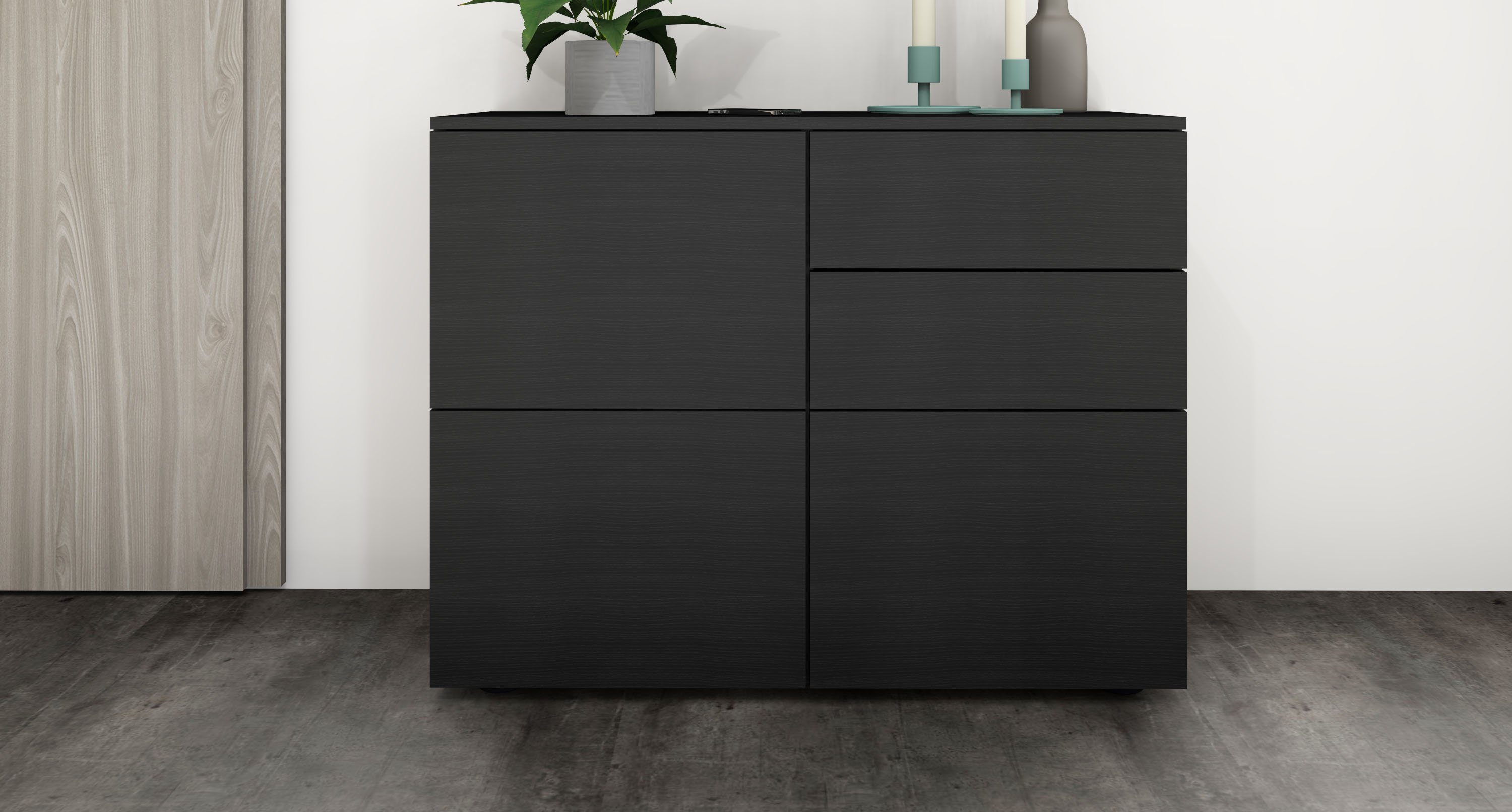 borchardt Möbel Kommode Rova, Breite 93 cm