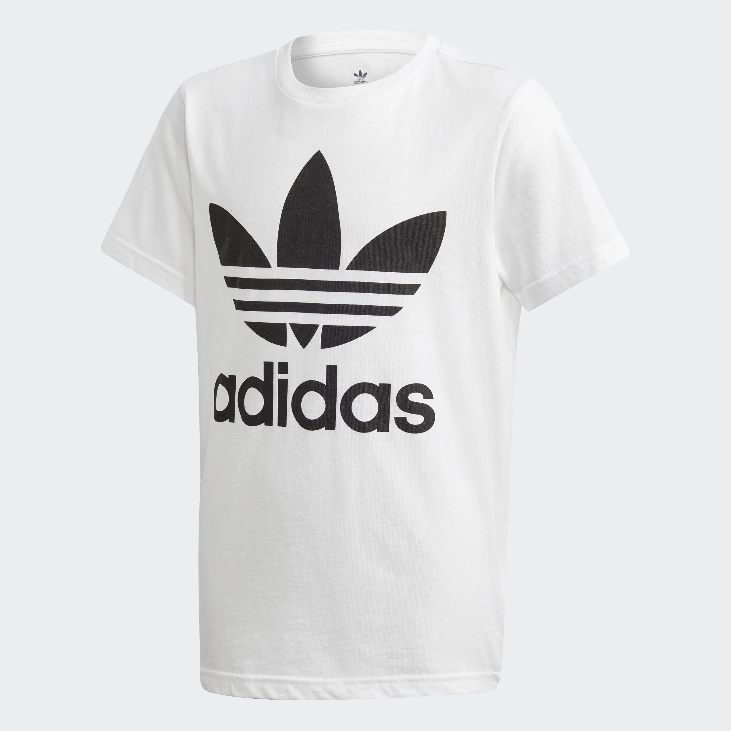 TEE White adidas T-Shirt Unisex / TREFOIL Black Originals