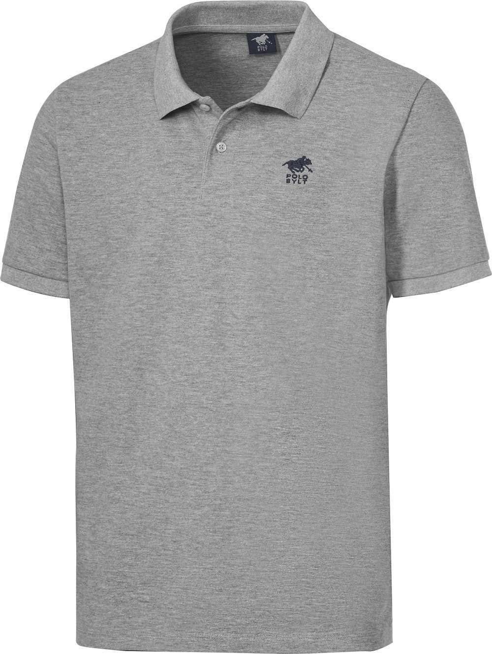 Polo Sylt Poloshirt elegant-sportive Optik in leuchtenden Trendfarben