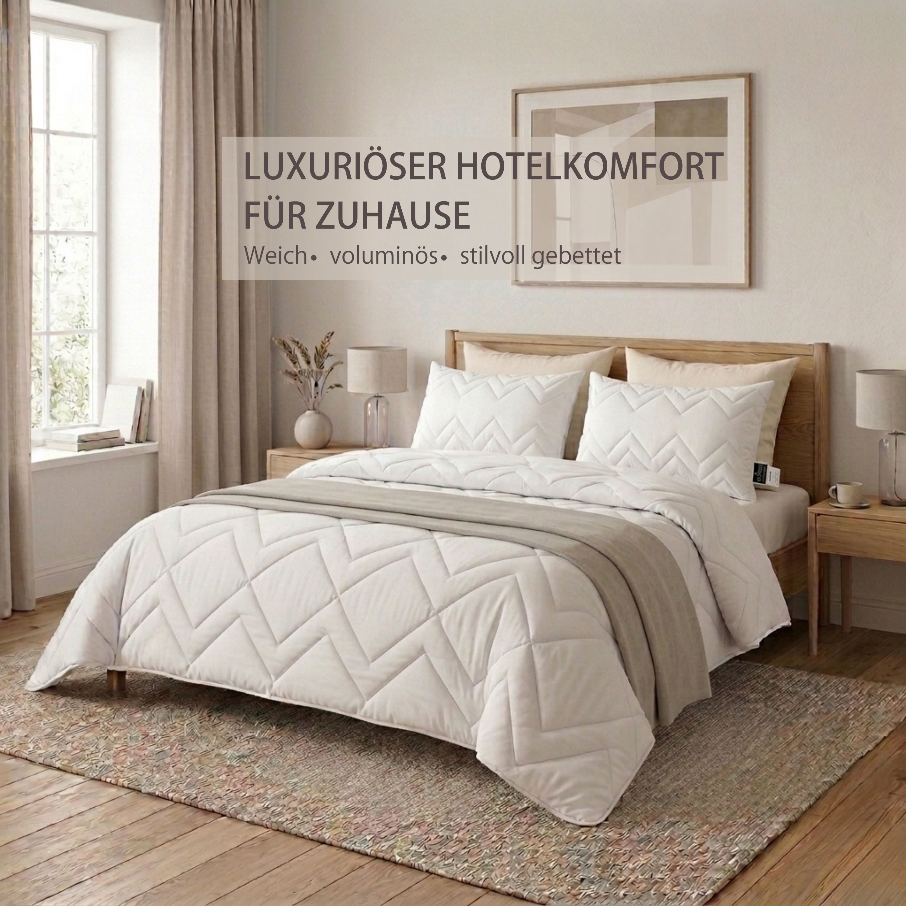 SEI Design Microfaserkissen Kopfkissen 40x80 - NORDIC Collection, Füllung: Polyester, Bezug: Microfaser, Seitenschläfer, Bauchschläfer, Rückenschläfer, Spar-Set, 1 Stück, Kochfest