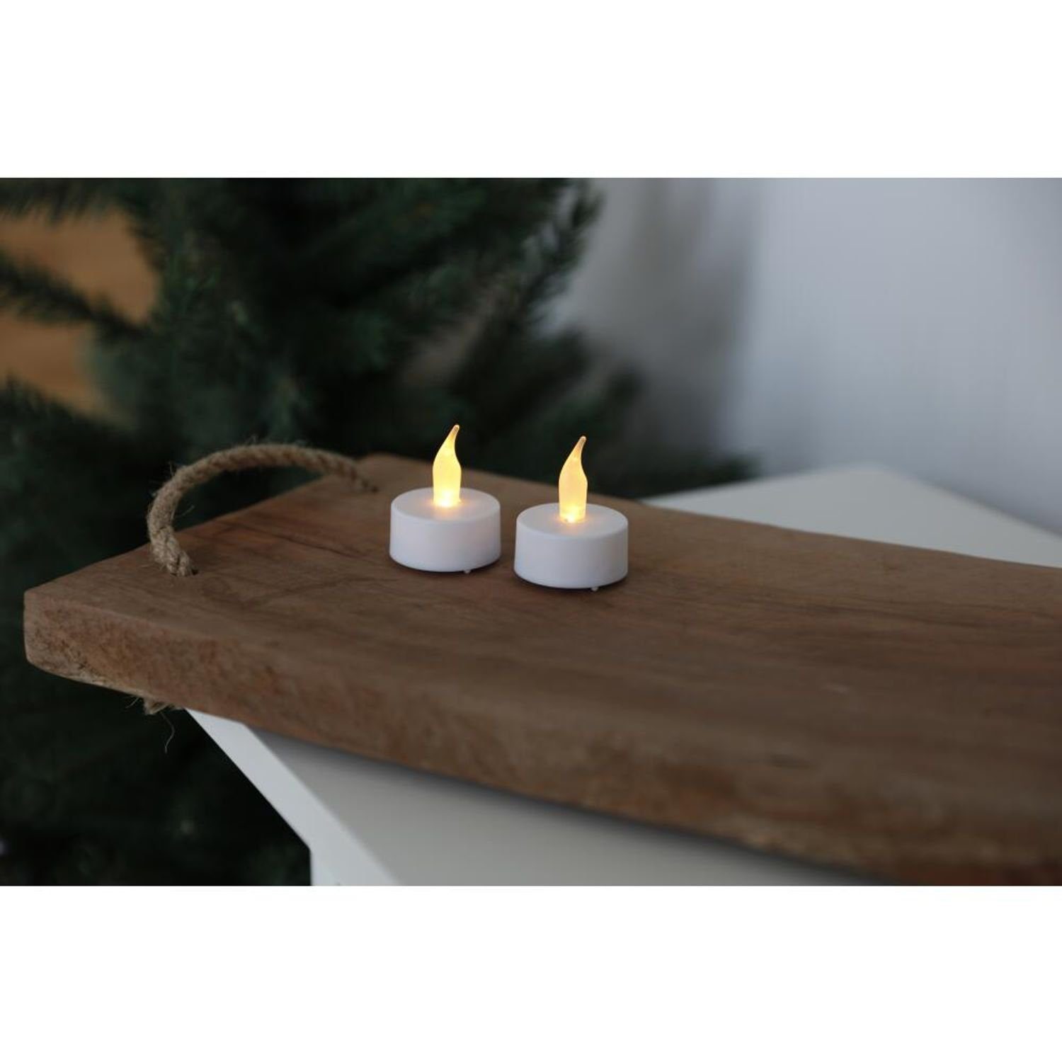 BURI Tafelkerze 36x LED Чайные свечи Elektrische Свечи Gelb Kunststoff Batterien Tisch