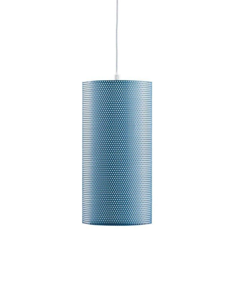 Gubi Pendelleuchte Leuchte H2O Pendant Ø 13 cm blau 1-flammig zylinderförmig