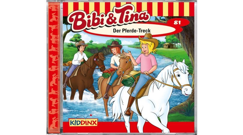 Hörspiel-CD Bibi und Tina 081 - Der Pferde-Treck