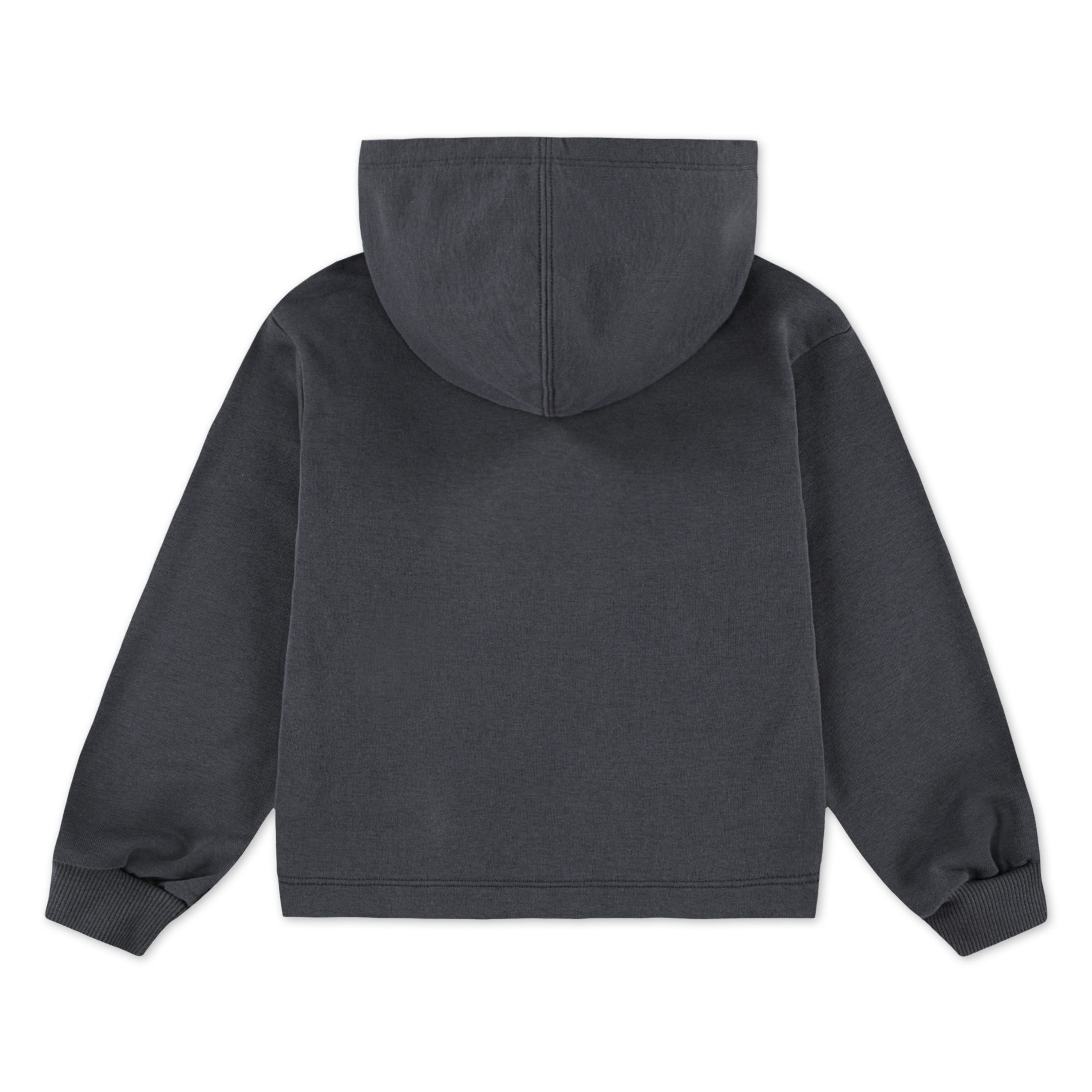 Converse Kapuzensweatshirt CNVG FRENCH TERRY BOXY HOODIE für Kinder und Jugendliche, Langarm-Design, gerader Abschluss