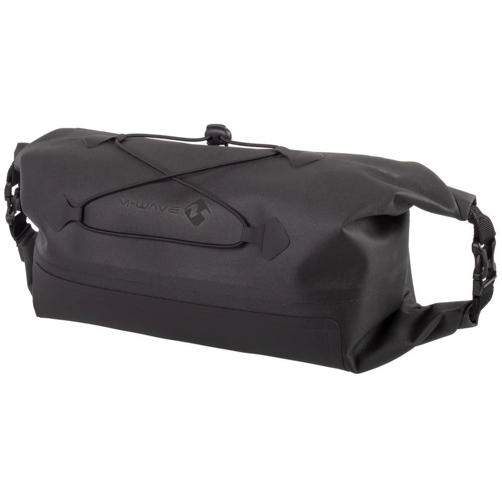 M-Wave Fahrradtasche M-WAVE Rough Ride II Front L Lenkertasche 12 Liter Schwarz