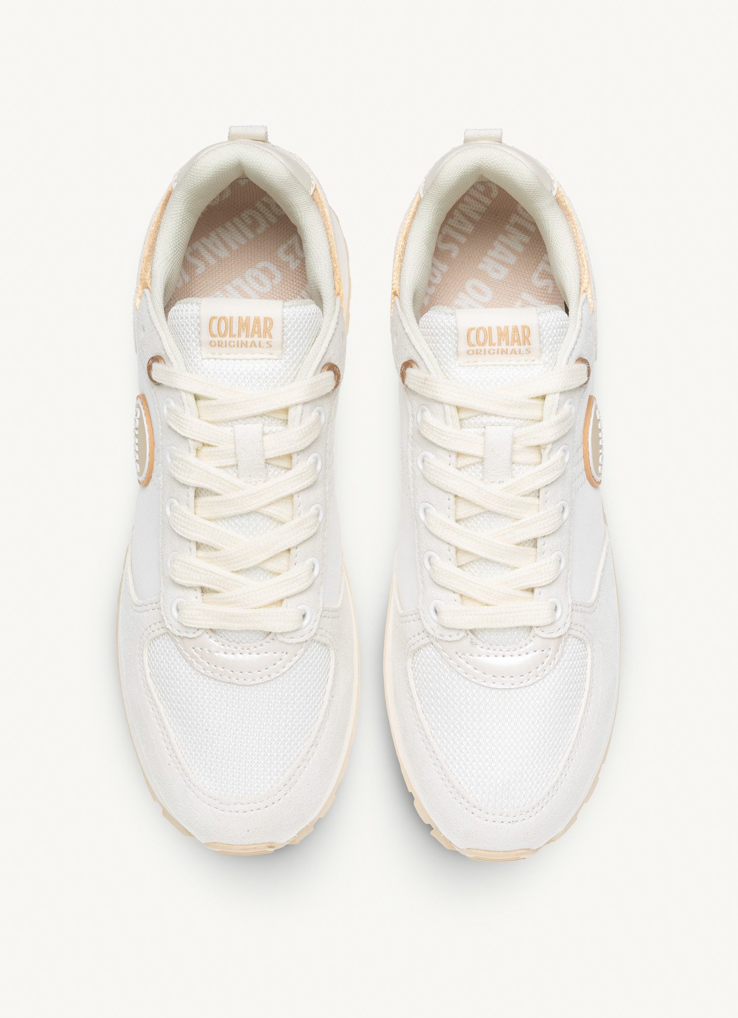 Colmar Travis Authentic weiss/beige Damen Sneaker