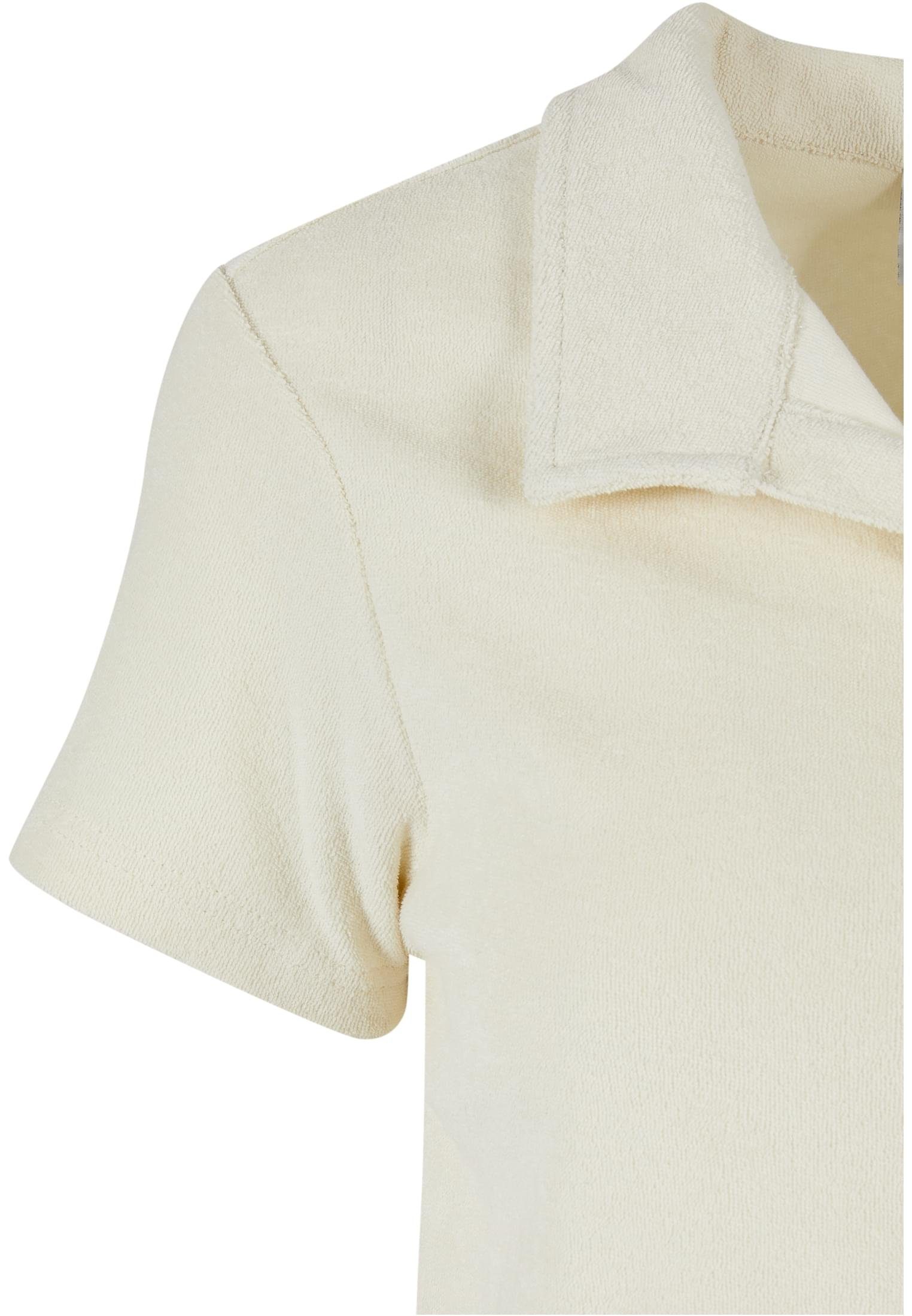 Tee (1-tlg) Damen Towel CLASSICS Kurzarmshirt Ladies URBAN Polo palewhite