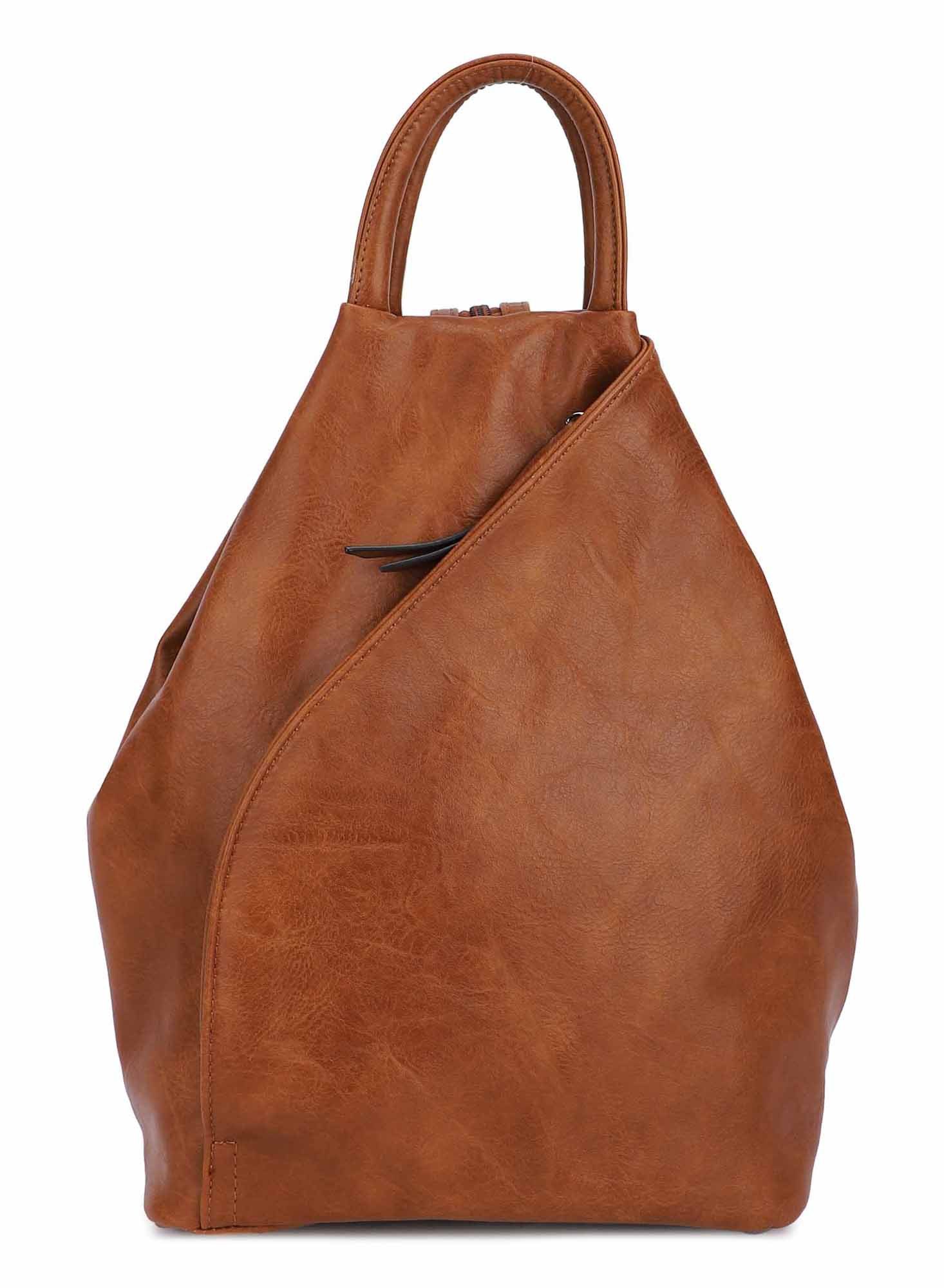 ITALYSHOP24 Rucksack Damen Cityrucksack Daypack Tasche Umhängetasche Tagesr günstig online kaufen