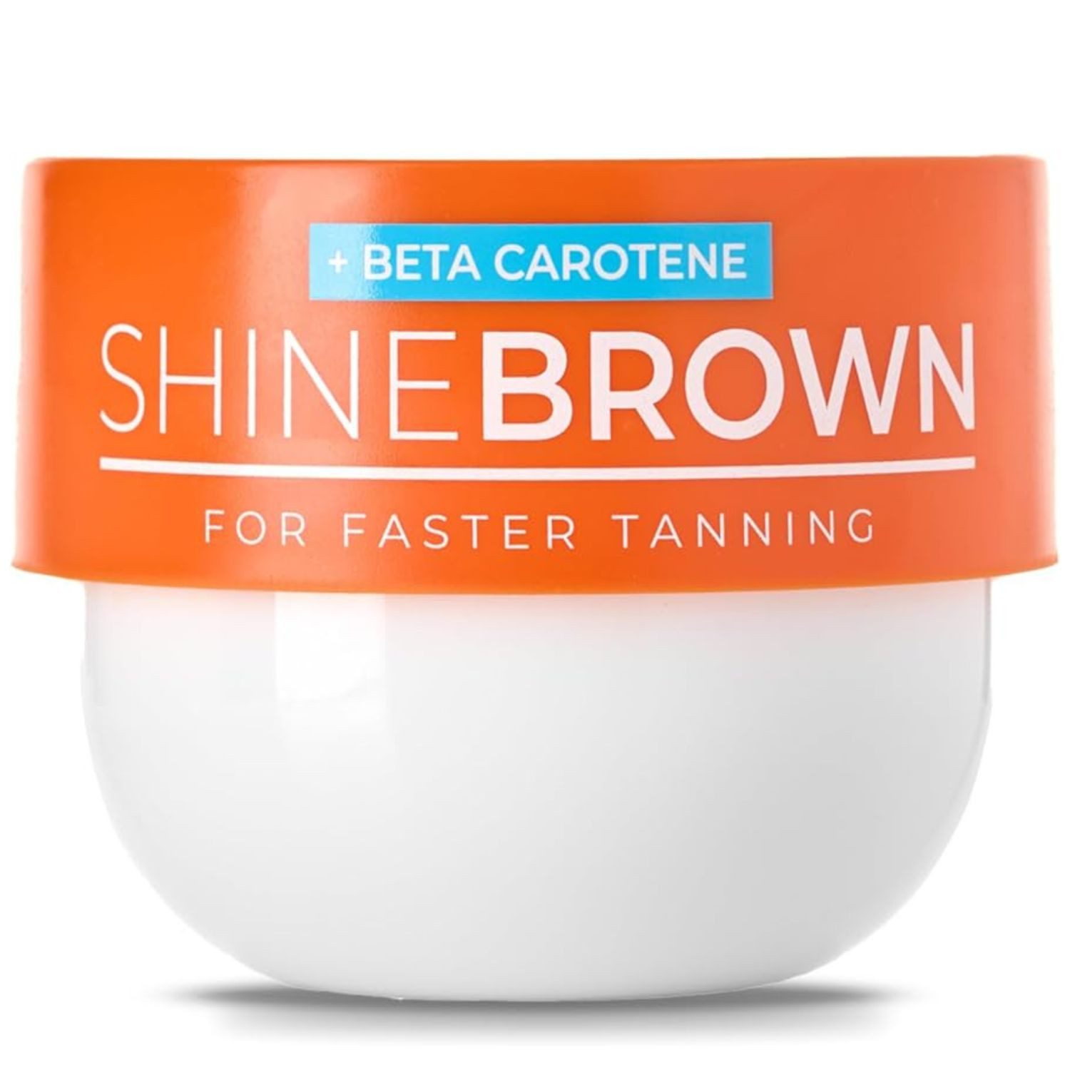 BYROKKO Selbstbräunungscreme Byrokko Shine Brown Beta Carotene Bräunungsbeschleuniger 210 ml, 1-tlg., Mit Beta-Carotin für intensive Bräune in Sonne und Solarium