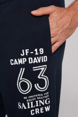 CAMP DAVID Sporthose mit Elastikbund und Kordel