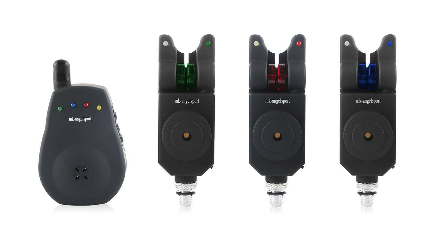 elektronischer Bissanzeiger MK Multi Sounder Funk Bissanzeiger 3+1 Ampel 1:1 Übertragung