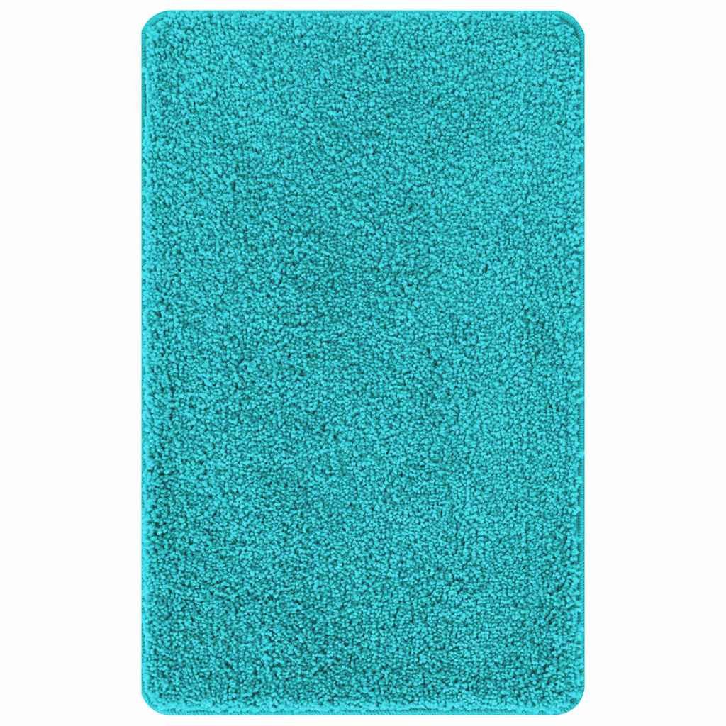 vidaXL Badematte Rutschfeste Badmatte Türkis 50 x 80 cm PP, Höhe 0.2 mm, Polypropylen