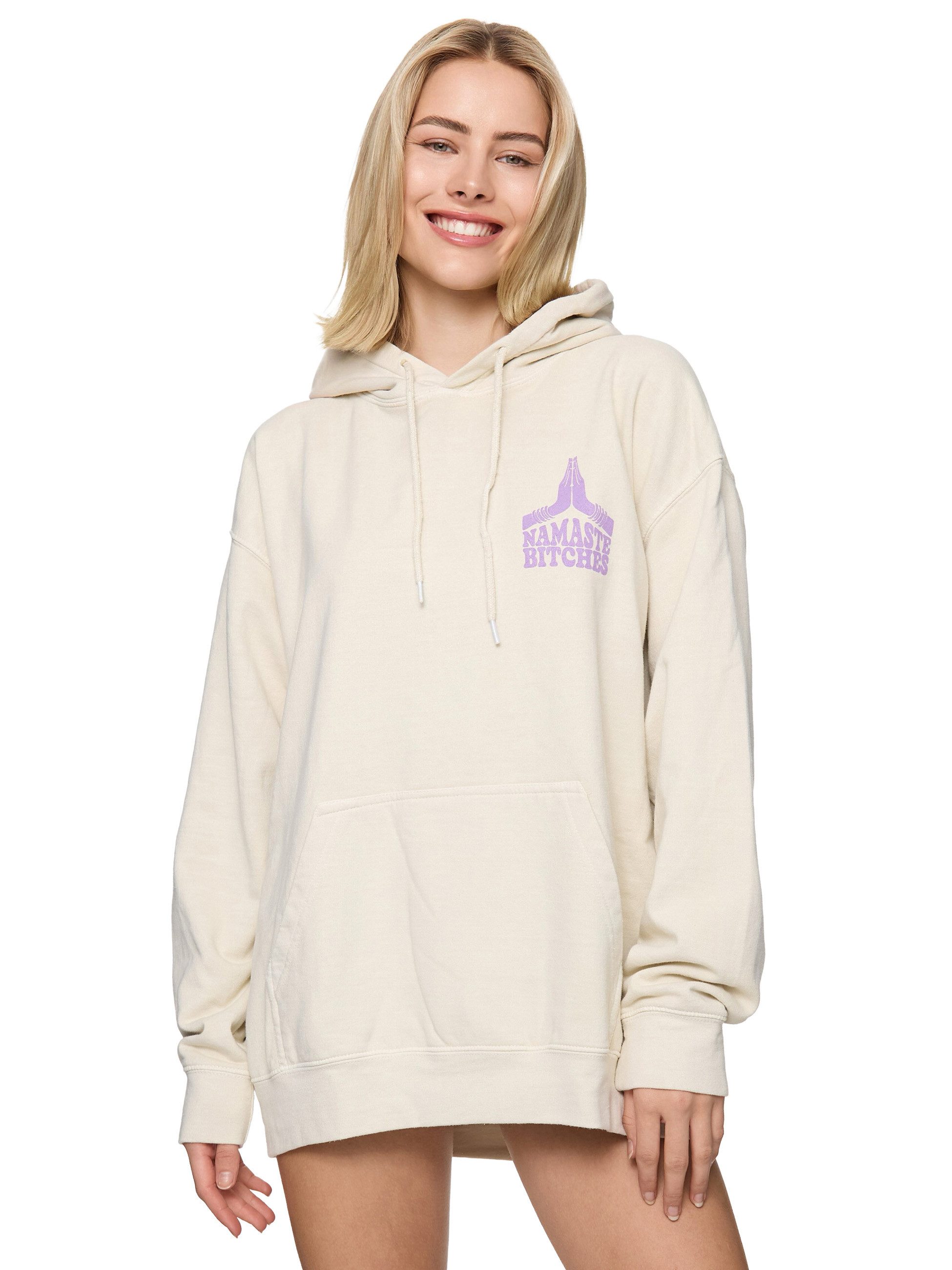 Worldclassca Hoodie Worldclassca Oversized Hoodie NAMASTE Kapuzenpullover S günstig online kaufen