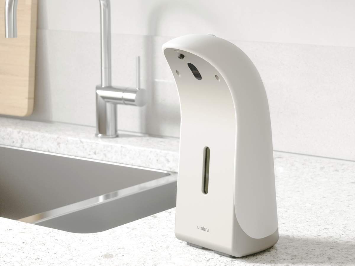 Umbra Seifenspender Emperor, (oA), mit Sensor, automatisch, handfrei, berührungsfrei, 355ml