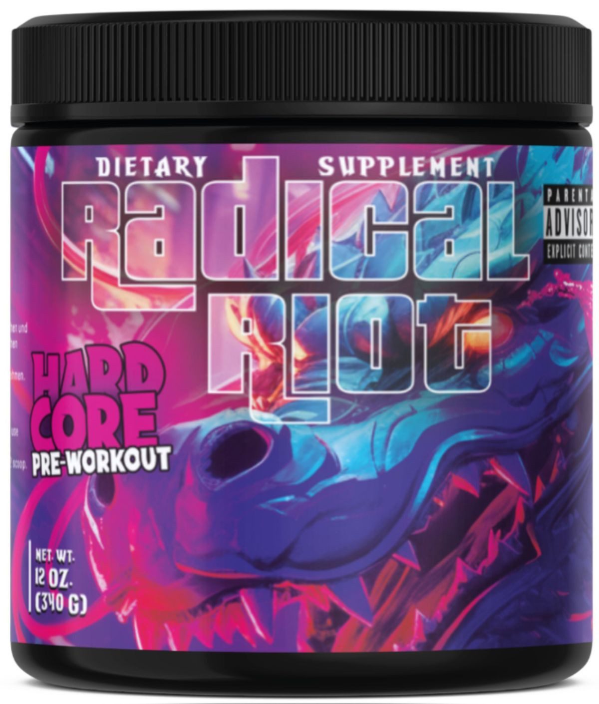 American Supps Pre-Workout Booster Hardcore Radical Riot BODYBUILDING - FITNESS Pulver