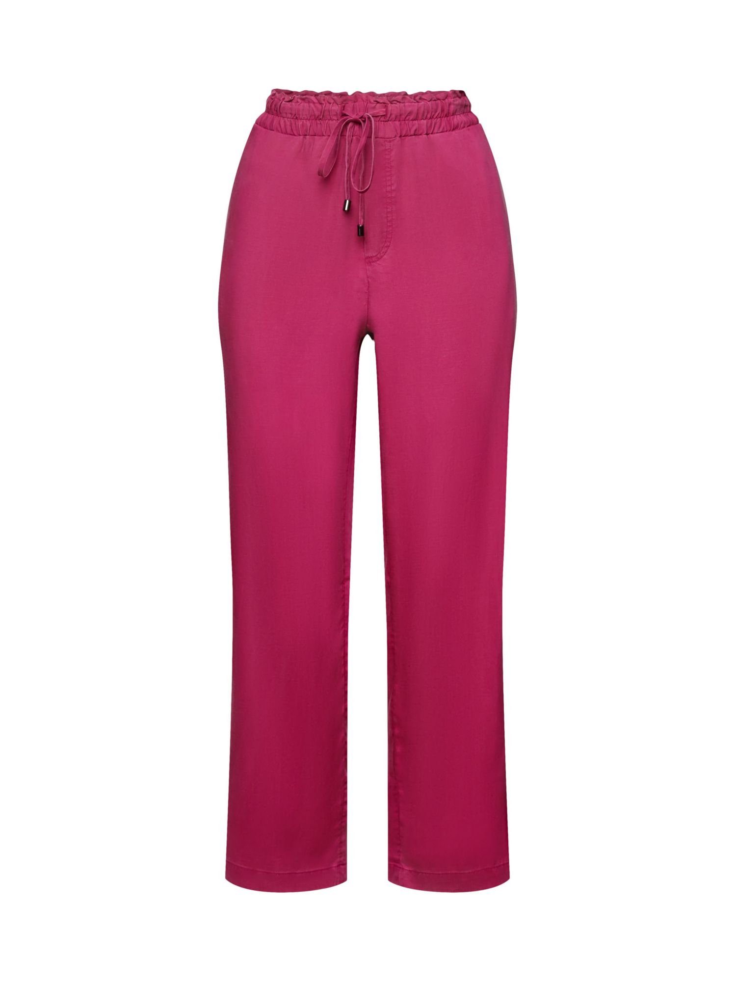 edc Esprit Pants by PINK Bund elastischem DARK mit Culotte