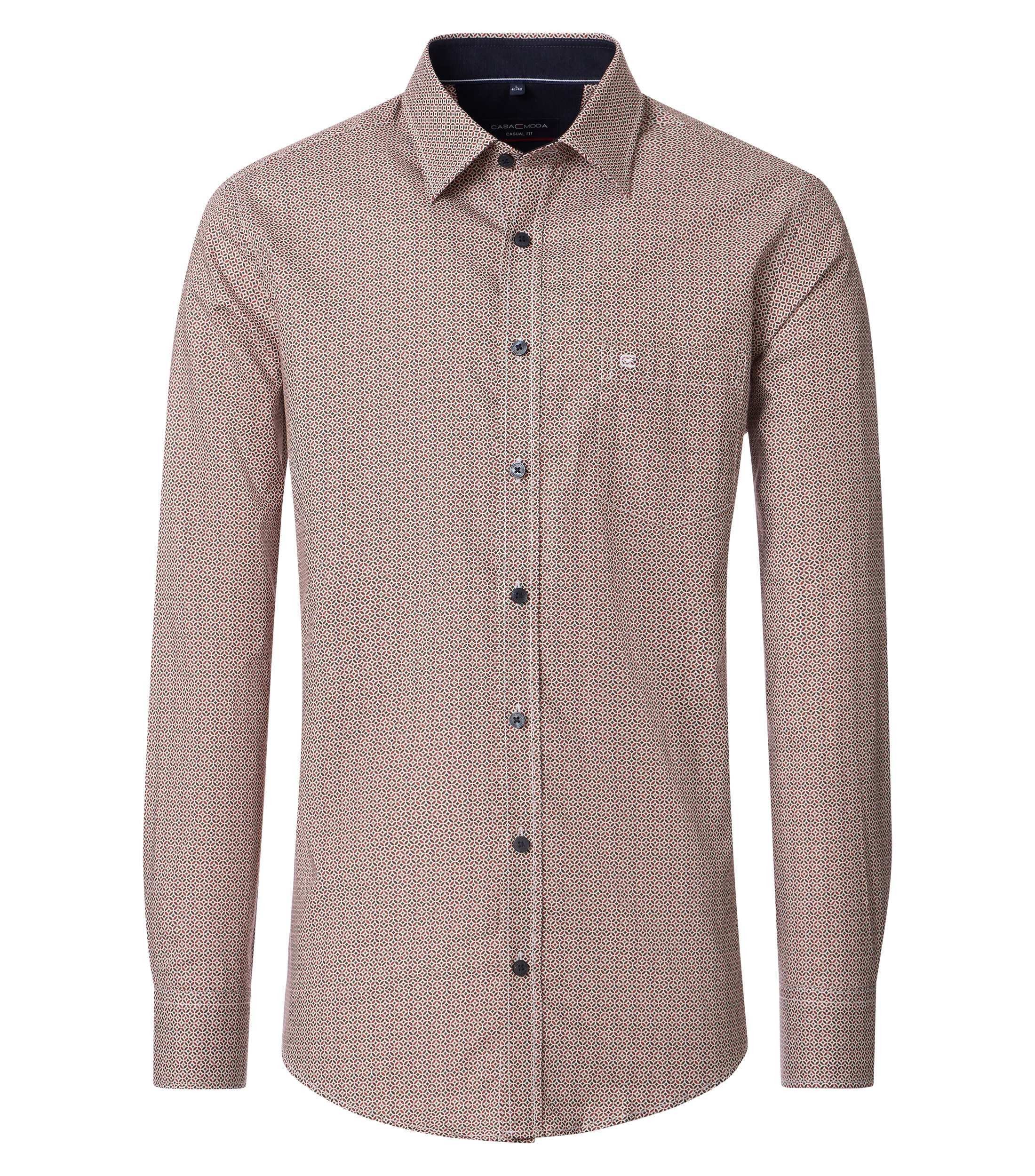 CASAMODA Langarmhemd CASAMODA Freizeithemd Print