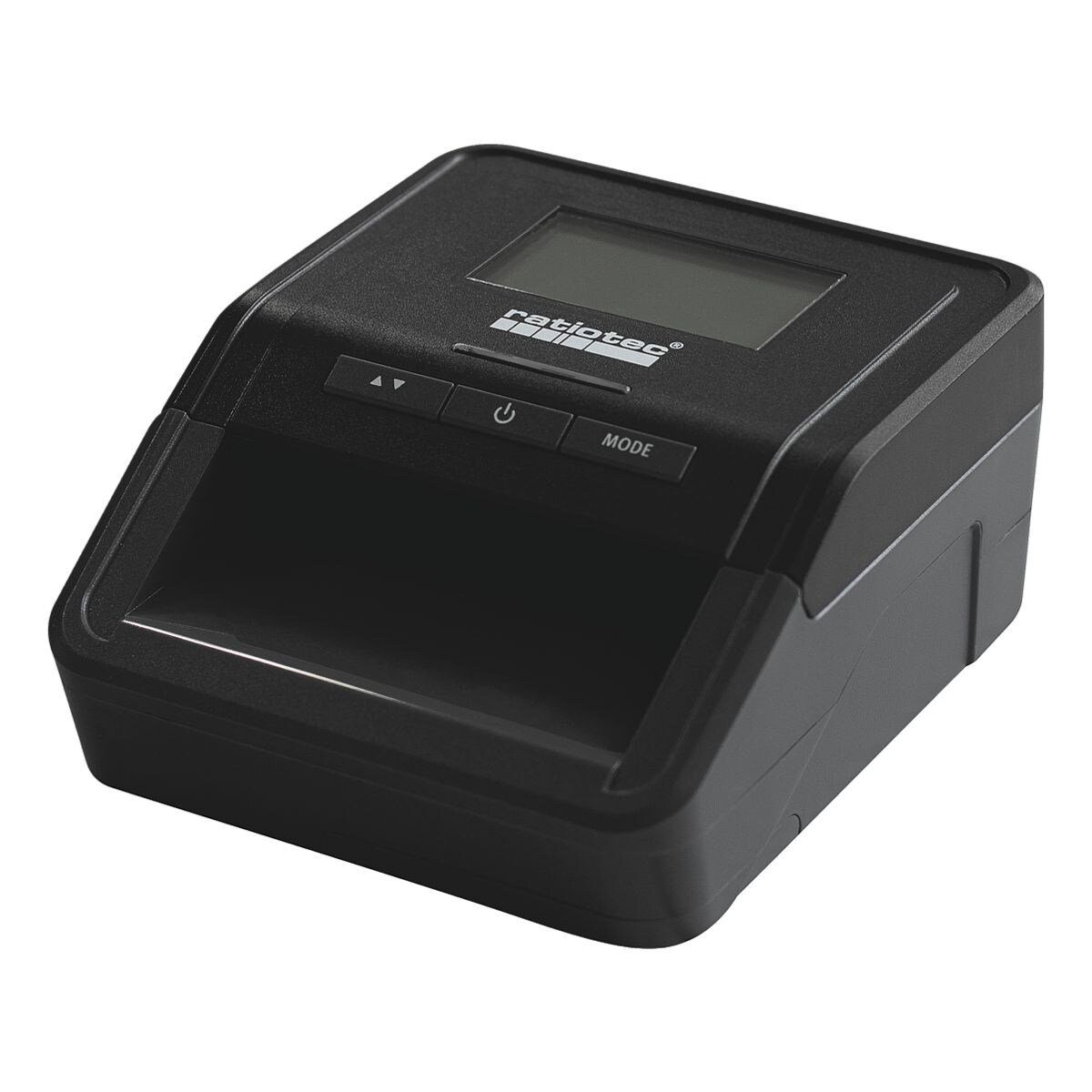 RATIOTEC Geldscheinprüfgerät Smart Protect Plus, Banknotenprüfgerät für EUR, GBP, CHF, mit Zählfunktion