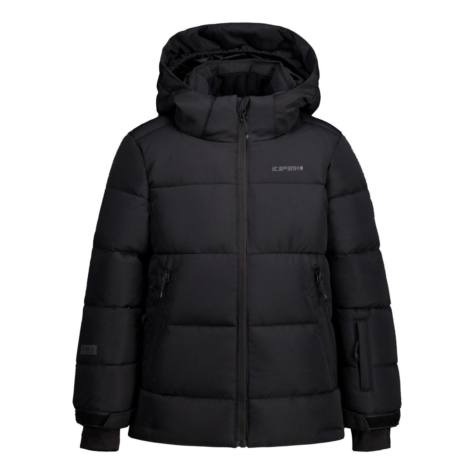 Icepeak Funktionsjacke Louin Winterjacke mit Kapuze und Schneefang