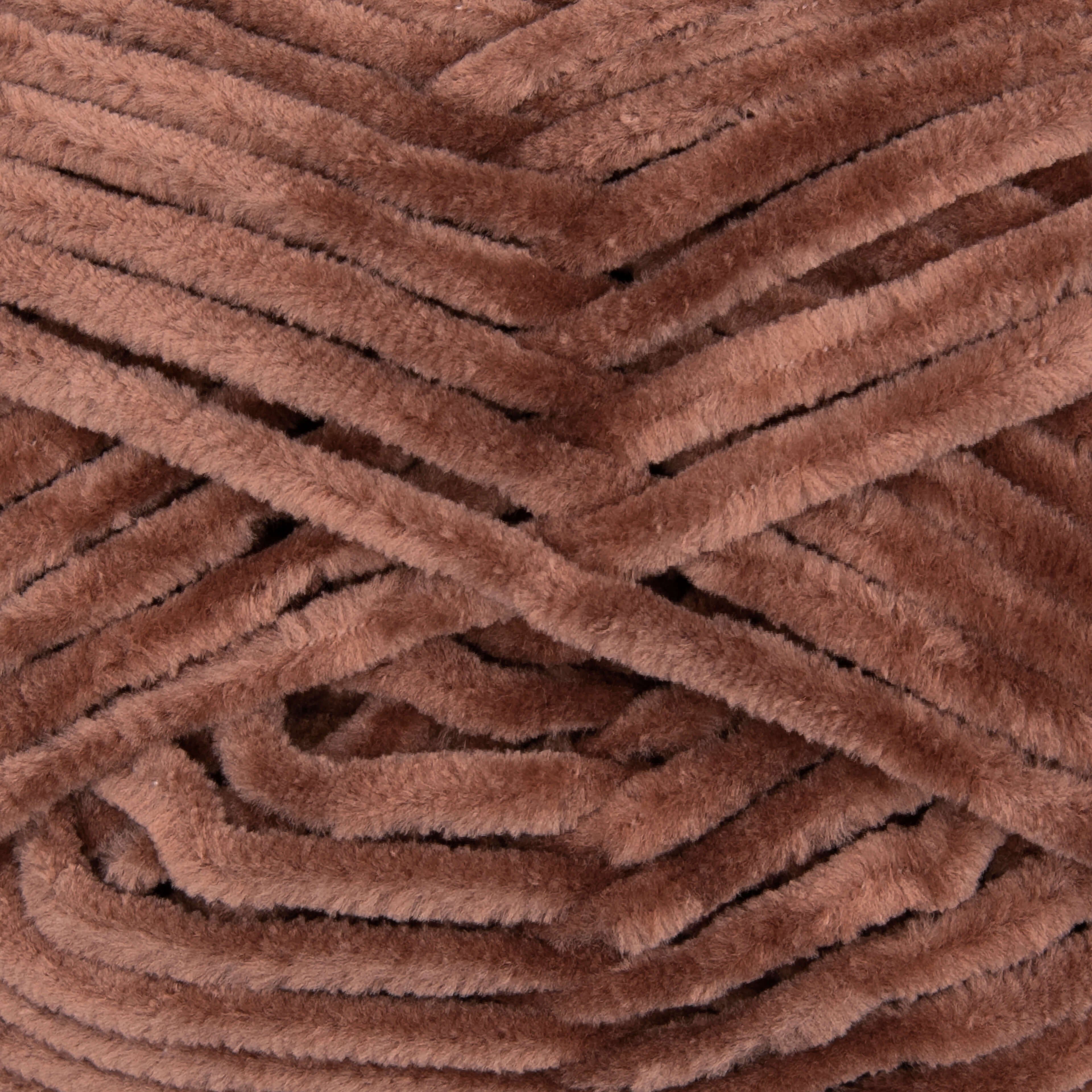 Gründl Funny Chenille Wolle uni einfarbig zum Stricken Häkeln, Chenillegarn Häkelwolle, 120,00 m (Chenillewolle, Flauschgarn, Kuschelwolle), weich und pflegelei – Bild 2 von 5