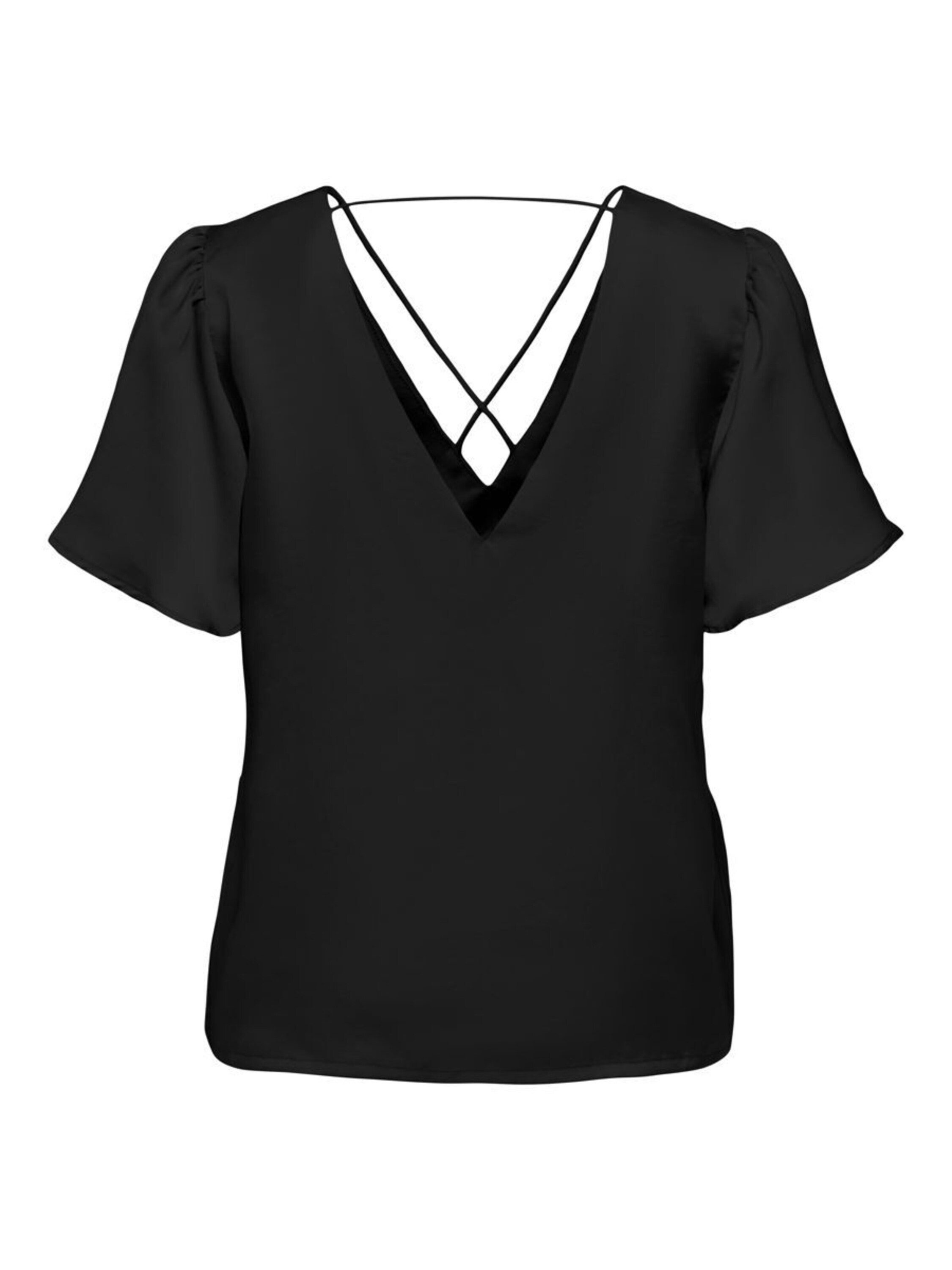 ONLY Kurzarmbluse (1-tlg) Drapiert/gerafft günstig online kaufen