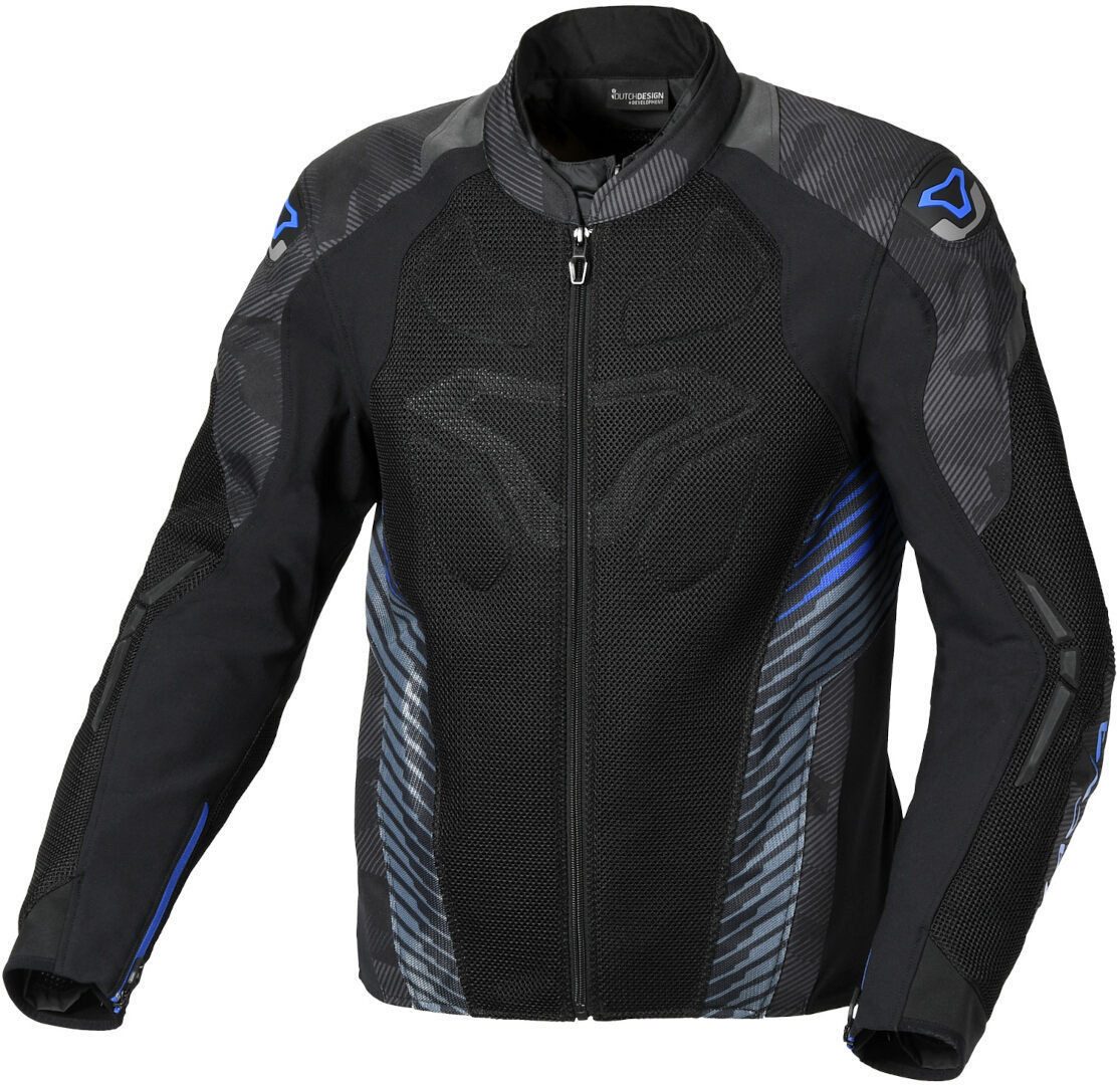 Macna Motorradjacke Novic wasserdichte Motorrad Textiljacke herausnehmbare Membrane,wasserdicht