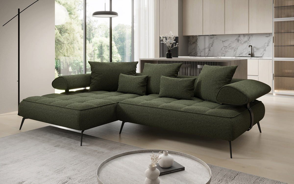 Luxusbetten24 Schlafsofa Designer Sofa Sydney L günstig online kaufen