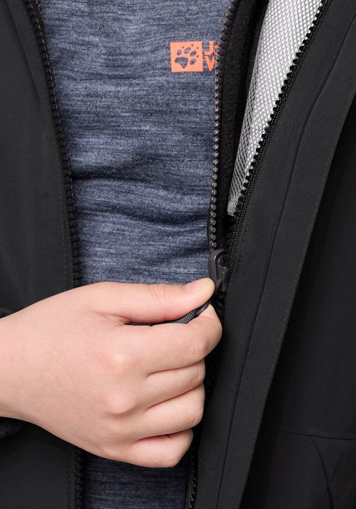 Jack Wolfskin 3-in-1-Funktionsjacke ICELAND 3IN1 JACKET K