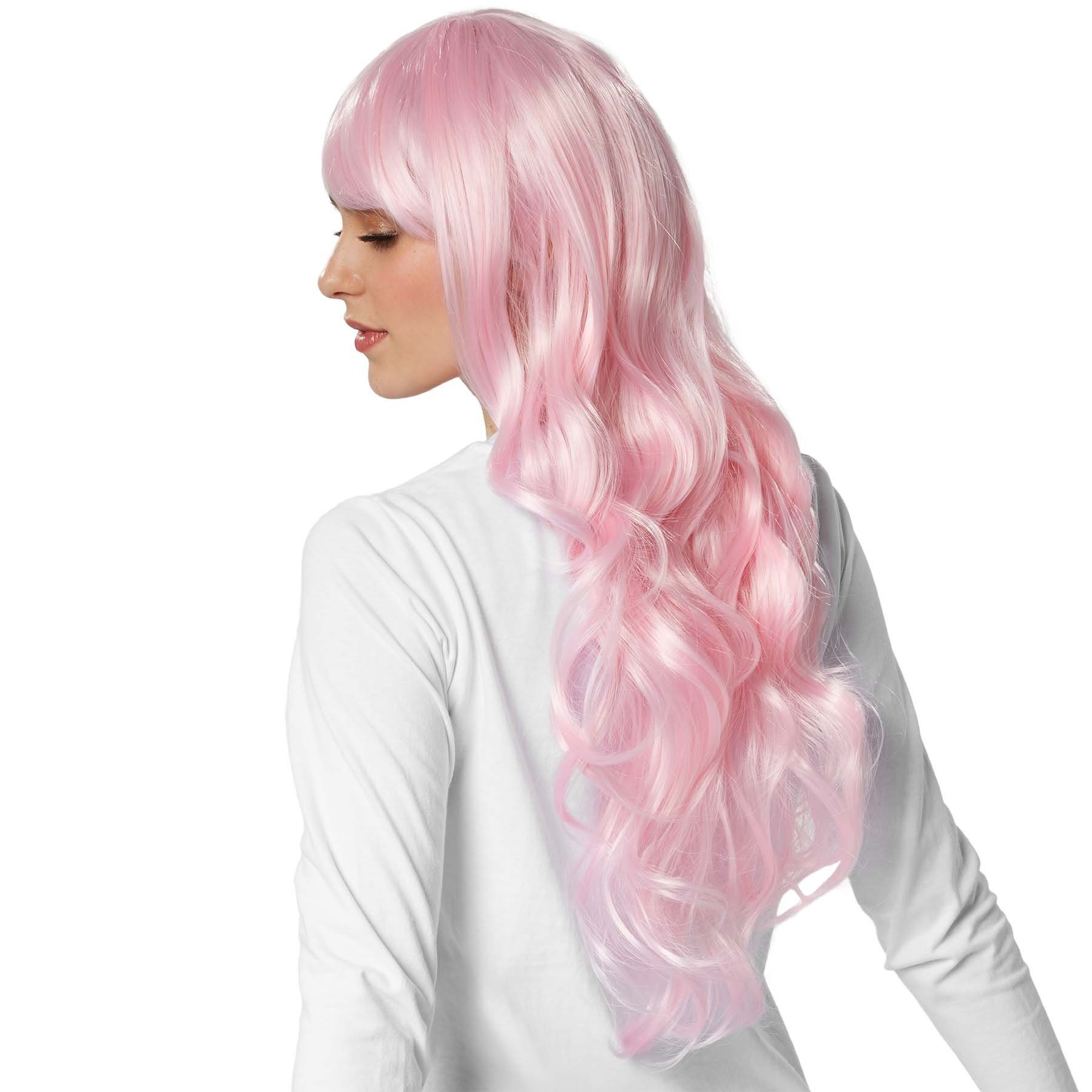 dressforfun Kostüm-Perücke Kunsthaar, zu vielen Outfits & Auftritten, Leicht & angenehm zu, Langhaarperücke mit fallenden Locken, Länge ca. 65 cm, Inkl. Haarnet – Bild 3 von 5