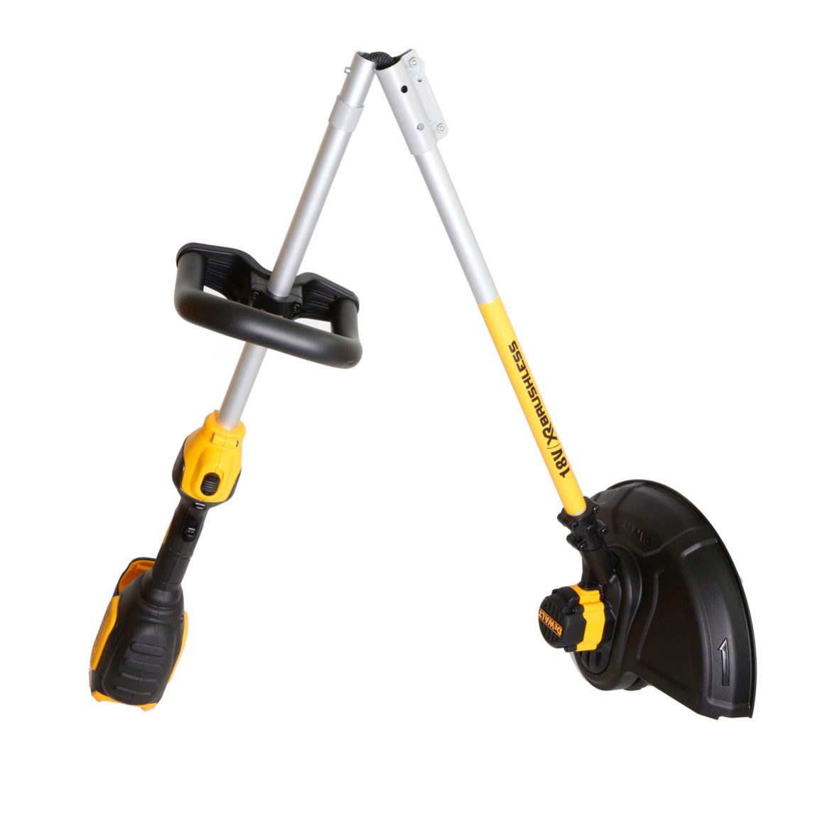 DeWalt Akku-Rasentrimmer DCM 561 PBS 18 V Brushless Li-Ion Akku Rasentrimmer mit geteilter