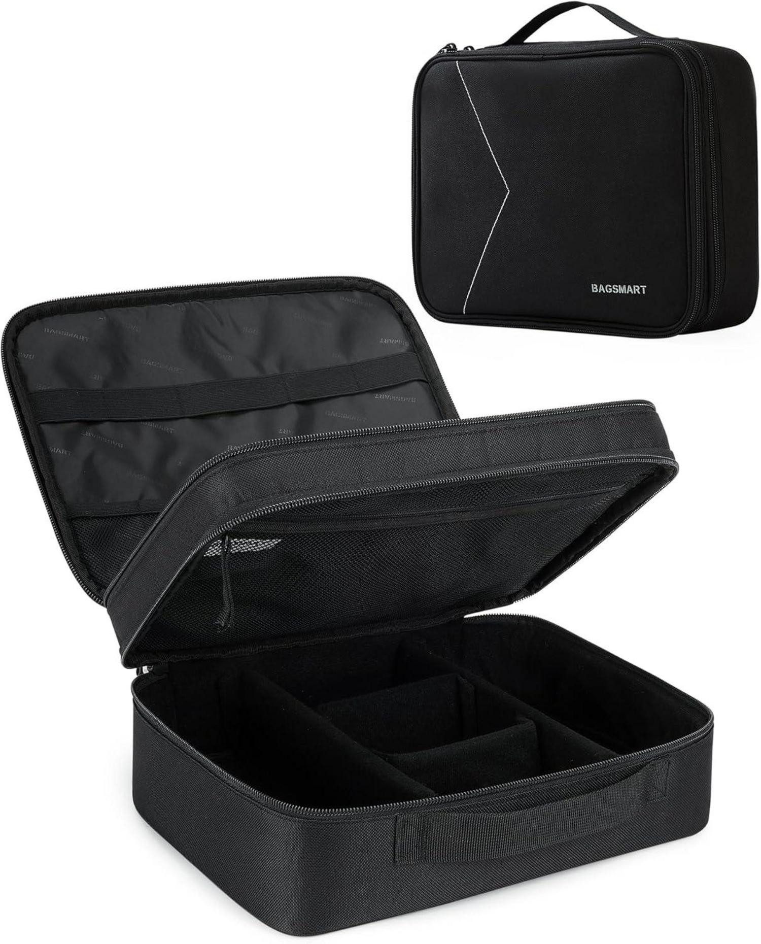 LuxusKollektion Tabletmappe Kabeltasche Elektronik Organizer Reise Tasche für Kabel Ladegerät