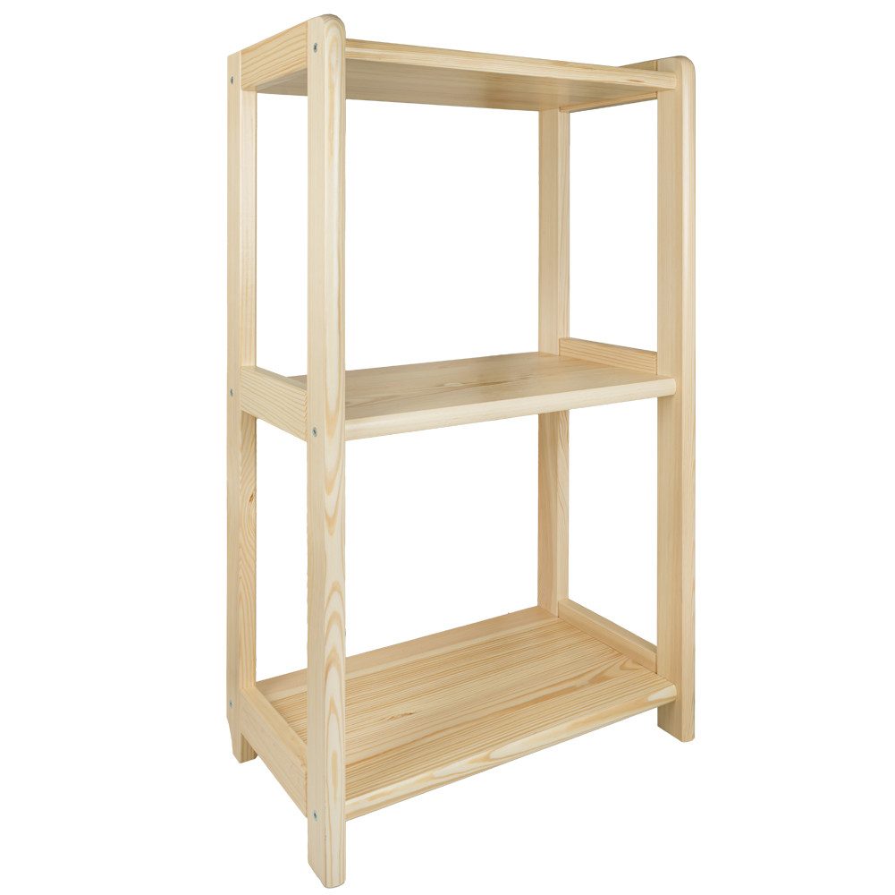 Prima-Online Standregal Standregal Holz Kiefer Bücherregal günstig online kaufen